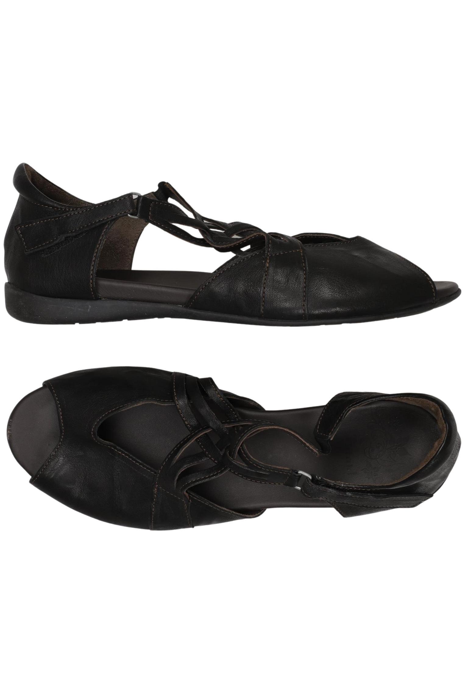 

Think! Damen Sandale, schwarz, Gr. 43