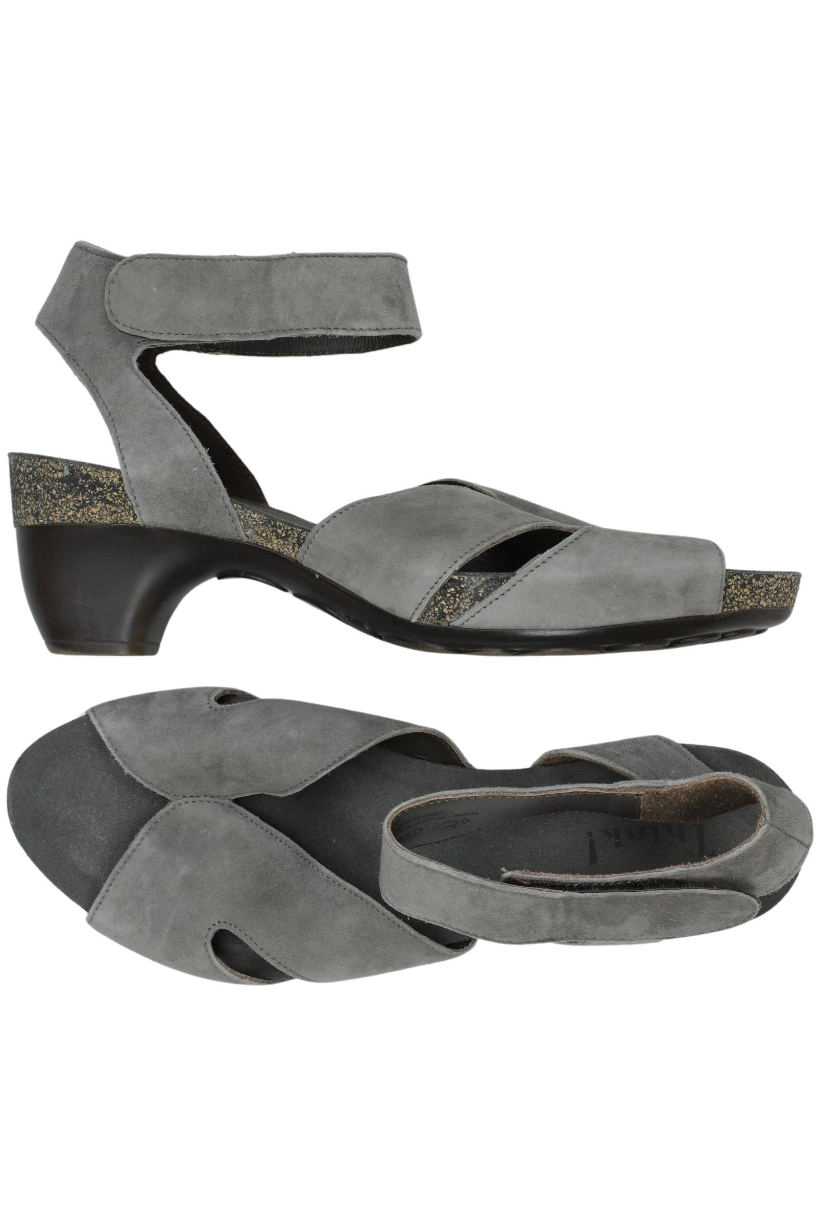 

Think! Damen Sandale, grau, Gr. 39