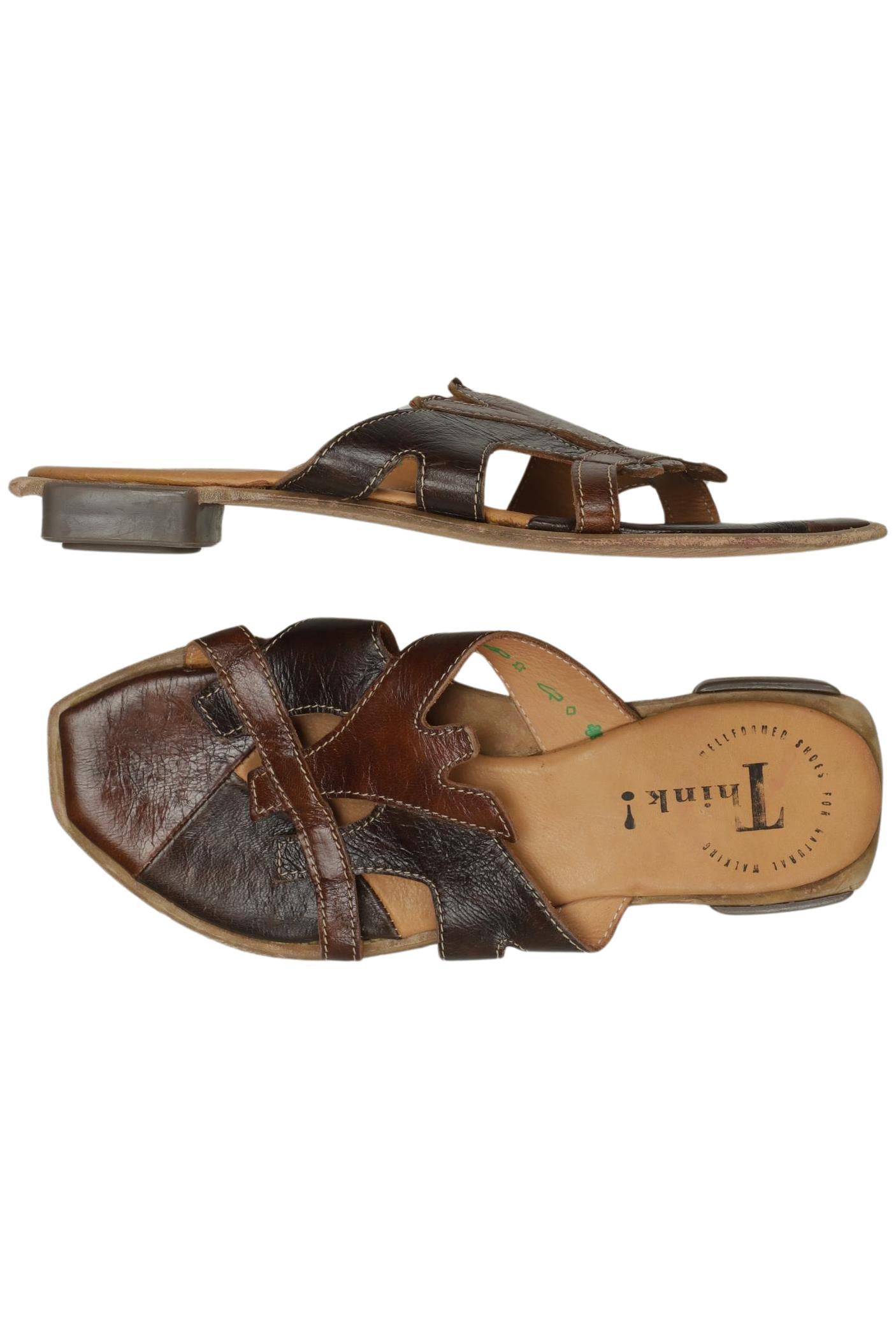 

Think! Damen Sandale, braun, Gr. 37