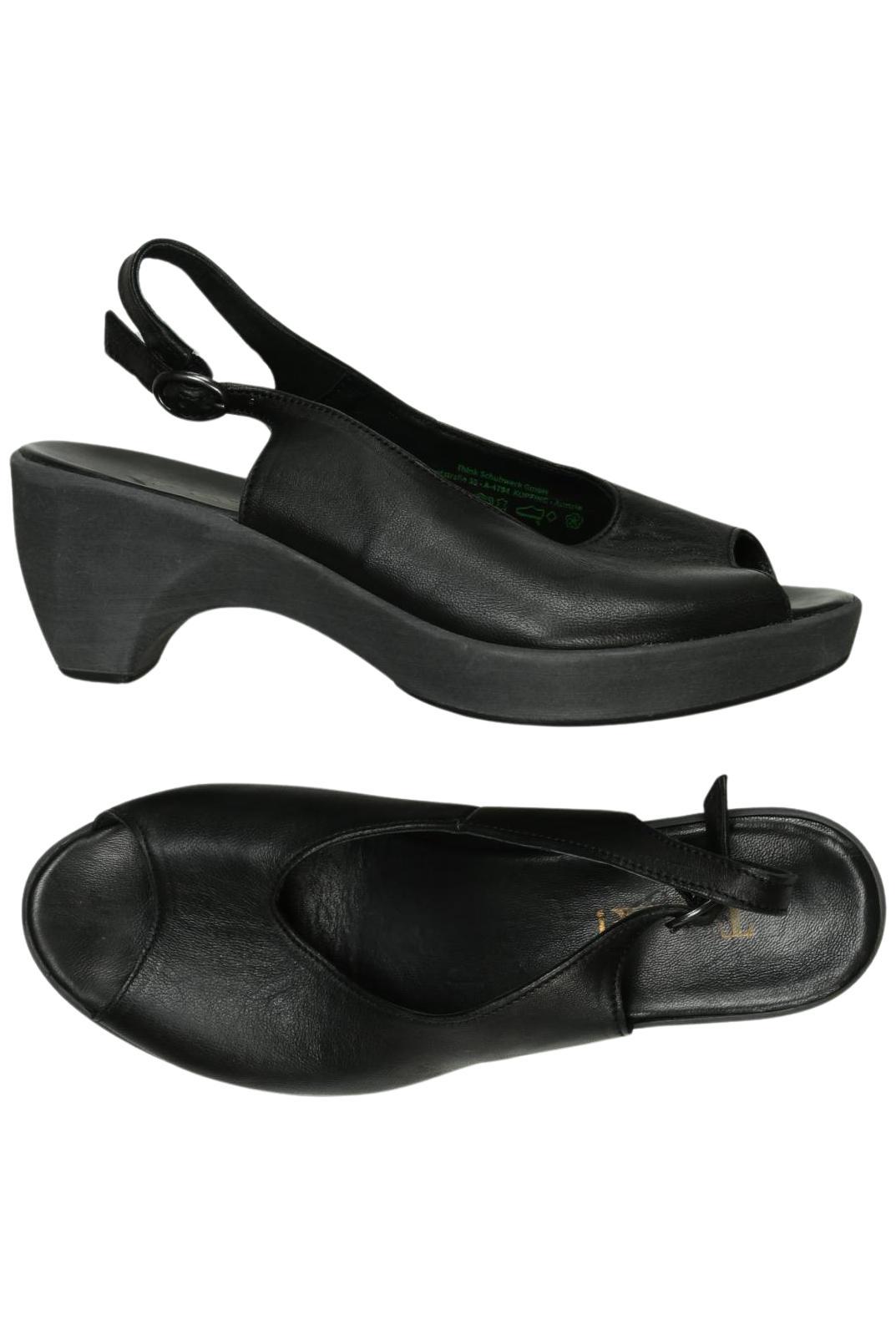 

Think! Damen Sandale, schwarz, Gr. 38