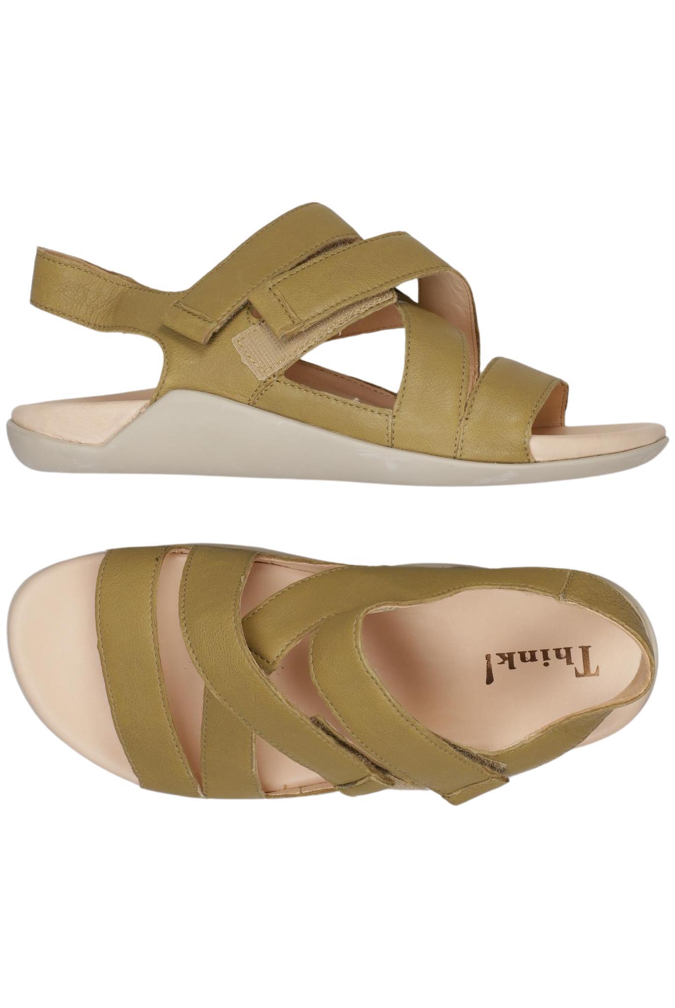 

Think! Damen Sandale, grün, Gr. 38