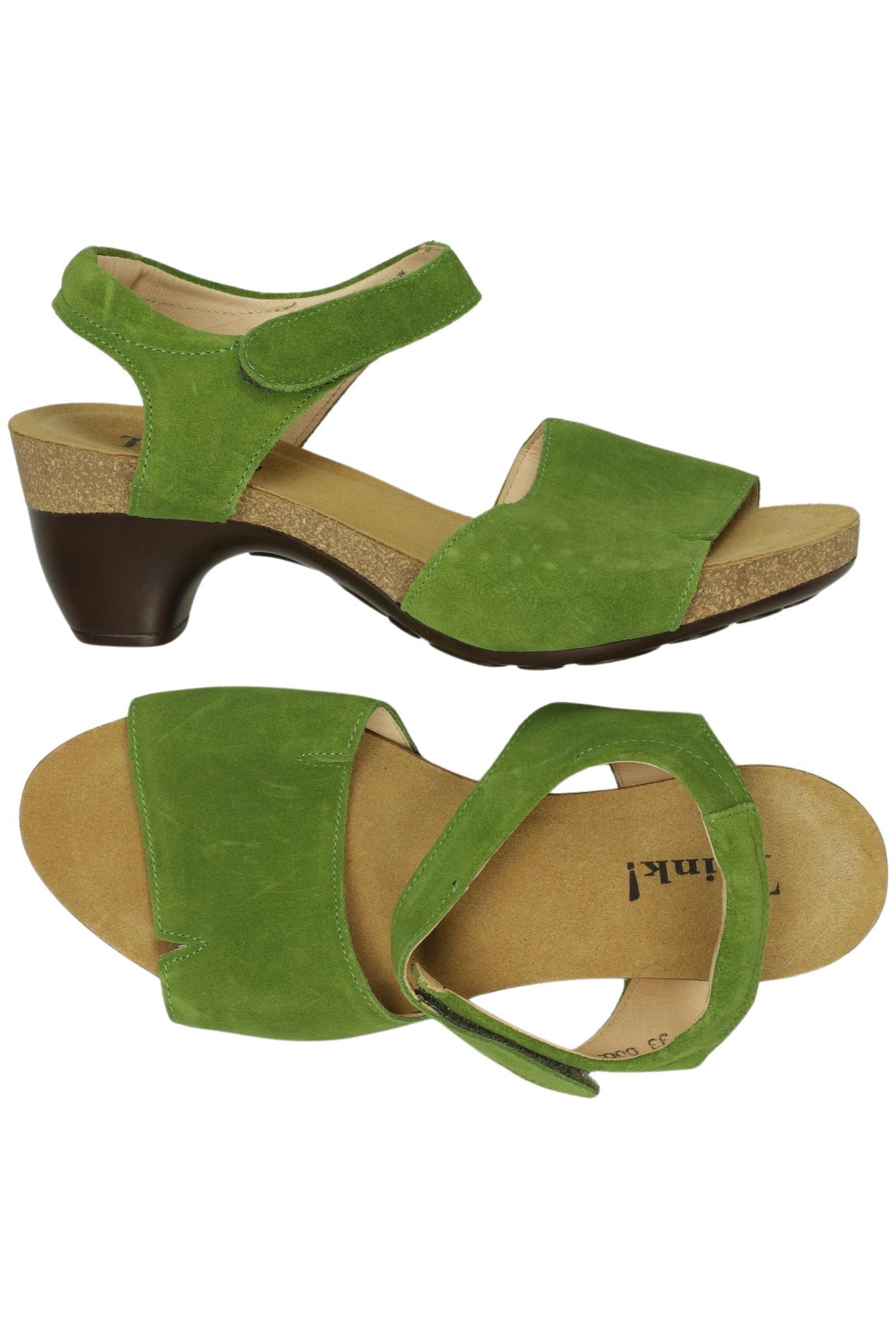 

Think! Damen Sandale, grün, Gr. 39