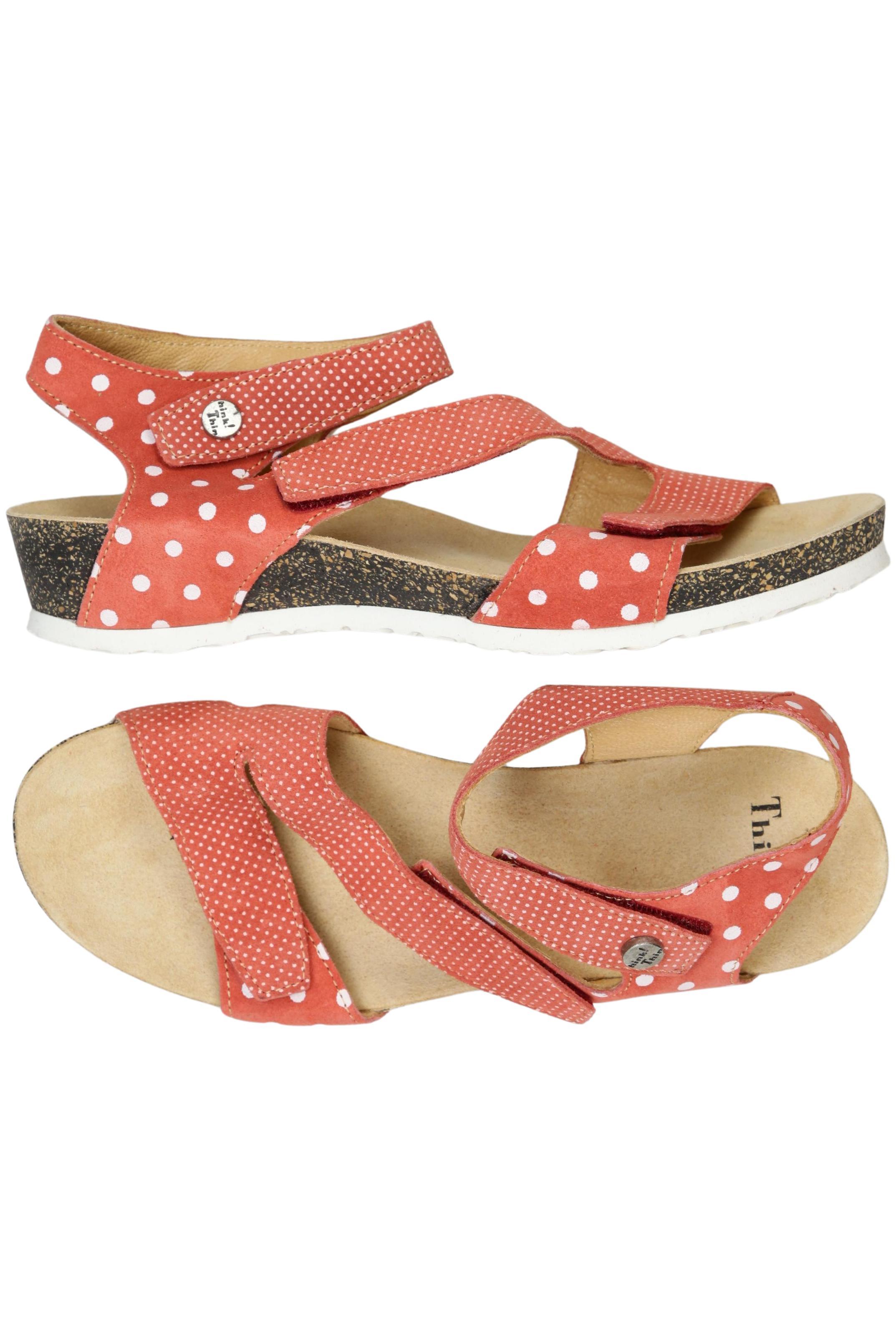 

Think! Damen Sandale, rot, Gr. 39