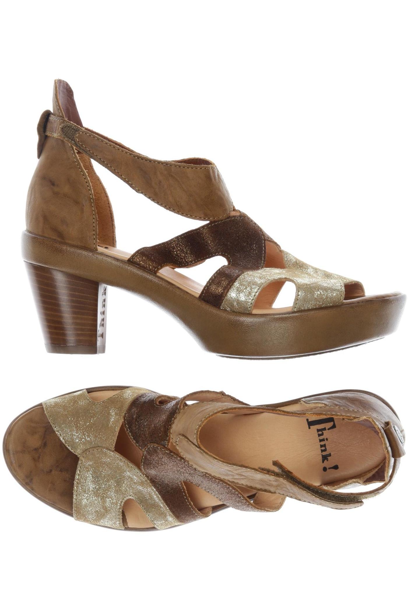 

Think! Damen Sandale, braun, Gr. 38