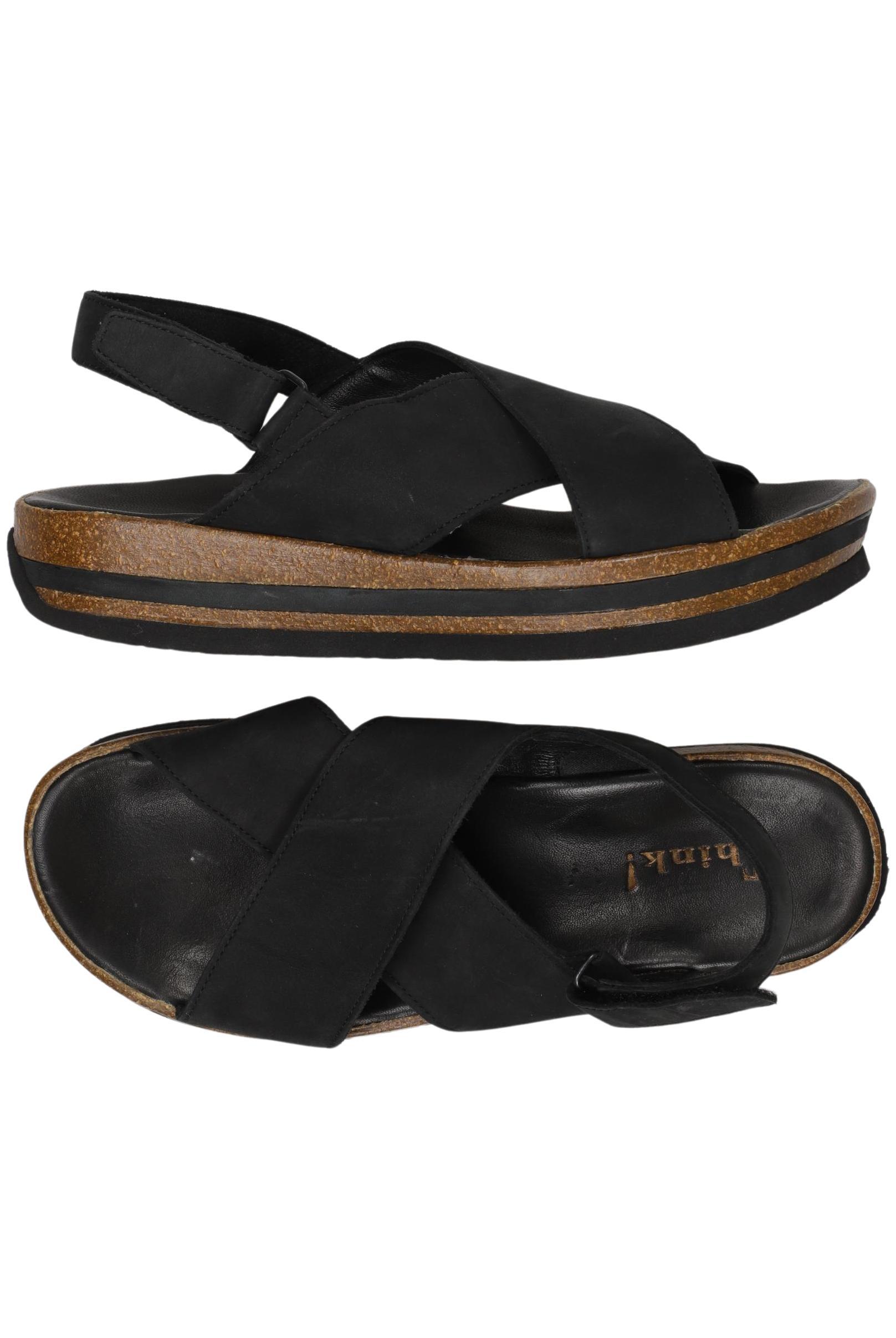 

Think! Damen Sandale, schwarz, Gr. 37