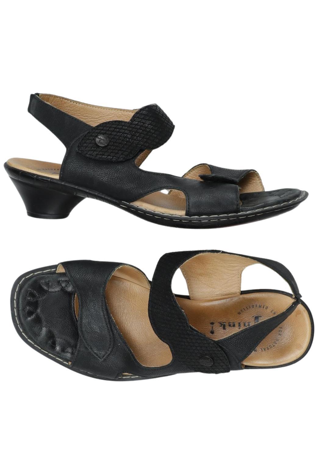 

Think! Damen Sandale, schwarz, Gr. 39