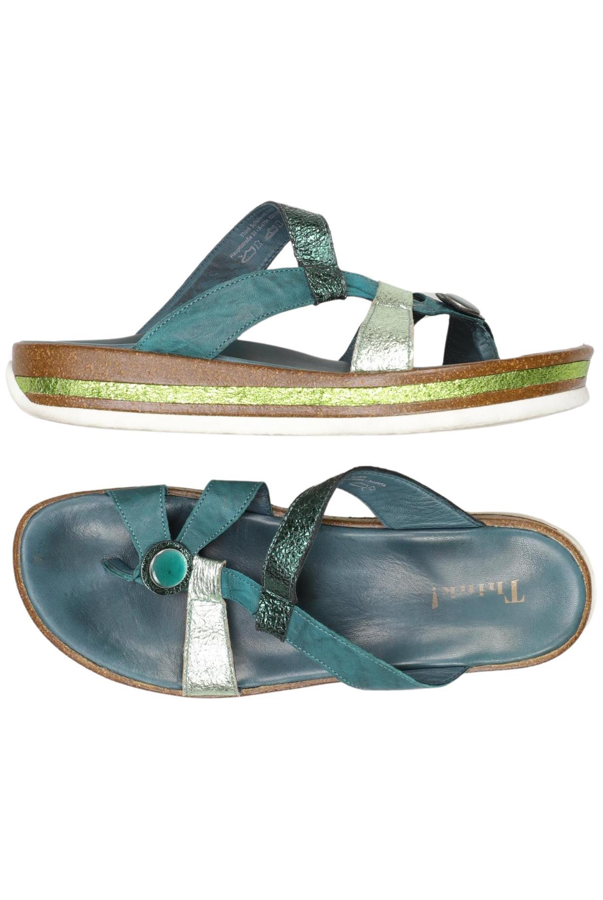 

Think! Damen Sandale, türkis, Gr. 40
