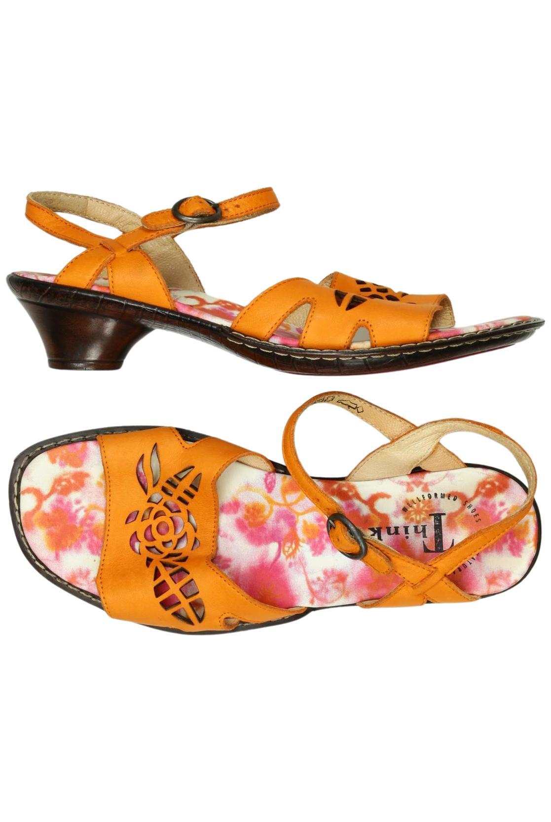 

Think! Damen Sandale, orange, Gr. 37