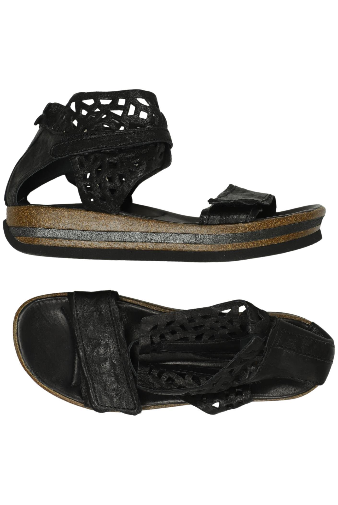 

Think! Damen Sandale, schwarz, Gr. 37