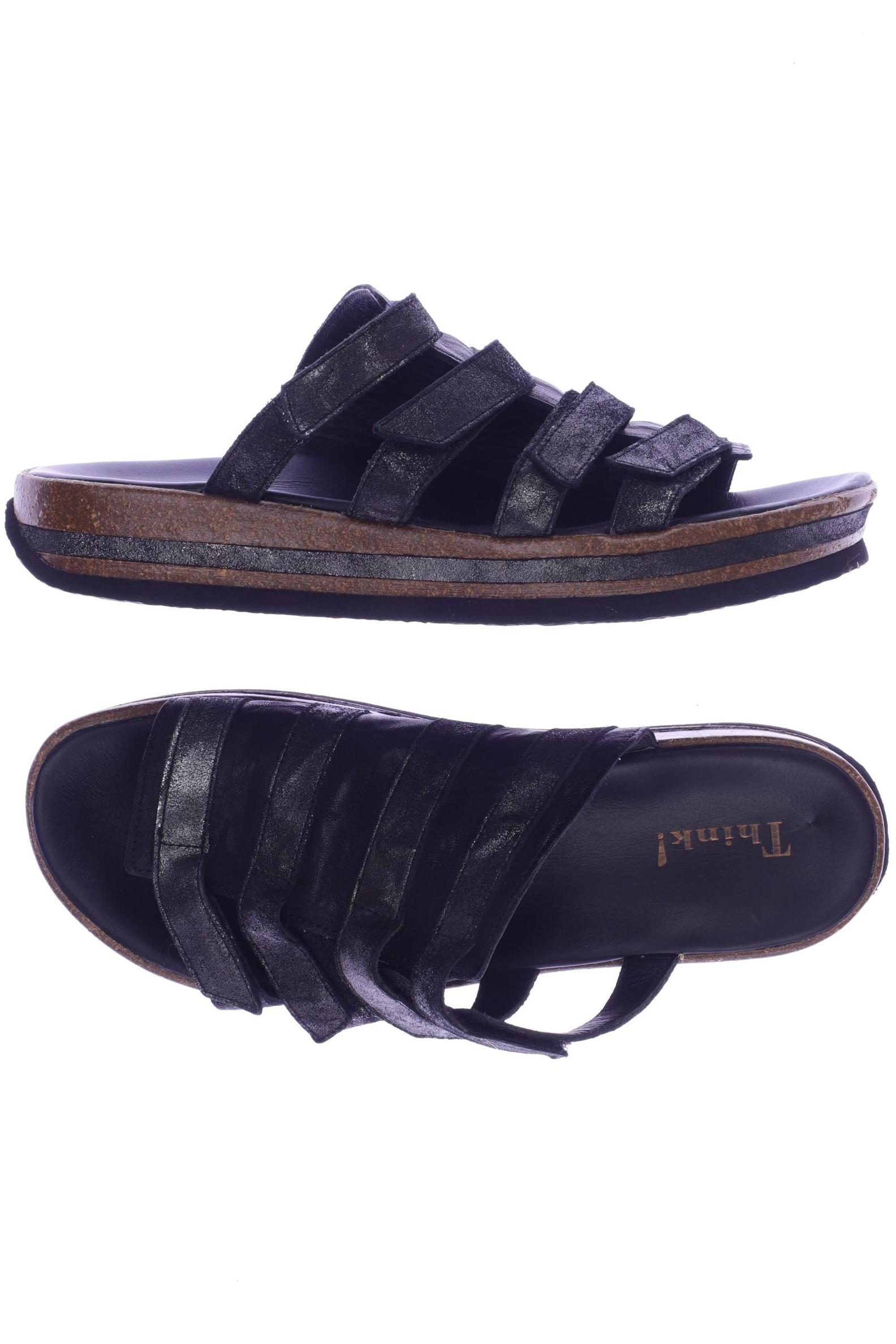 

Think! Damen Sandale, schwarz