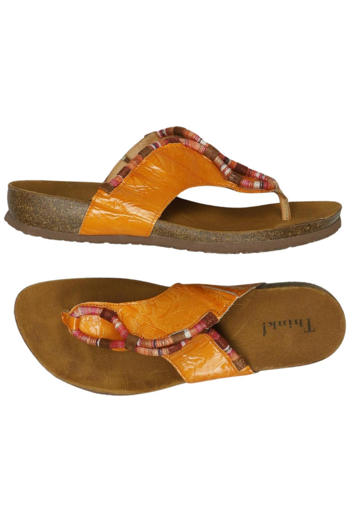 

Think! Damen Sandale, orange, Gr. 41