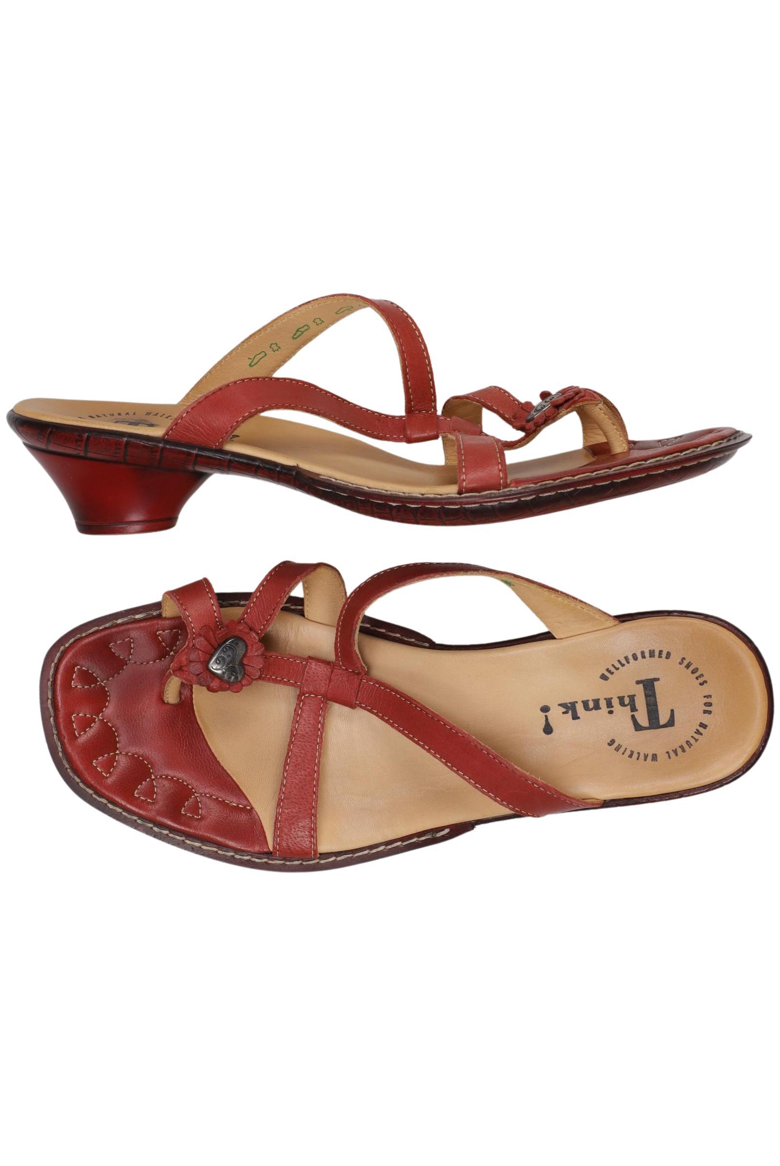 

Think! Damen Sandale, rot, Gr. 40