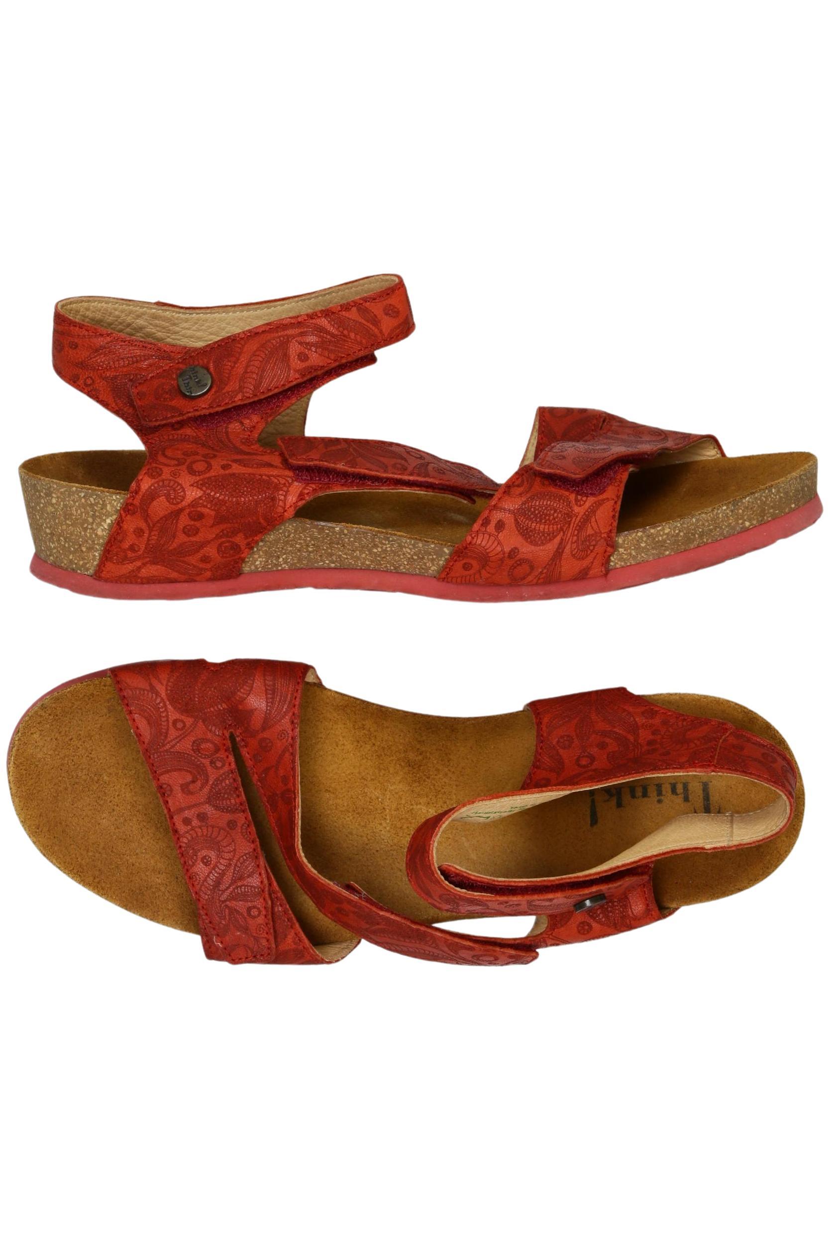 

Think! Damen Sandale, rot, Gr. 39