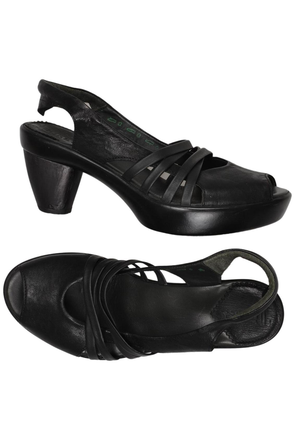 

Think! Damen Sandale, schwarz, Gr. 37