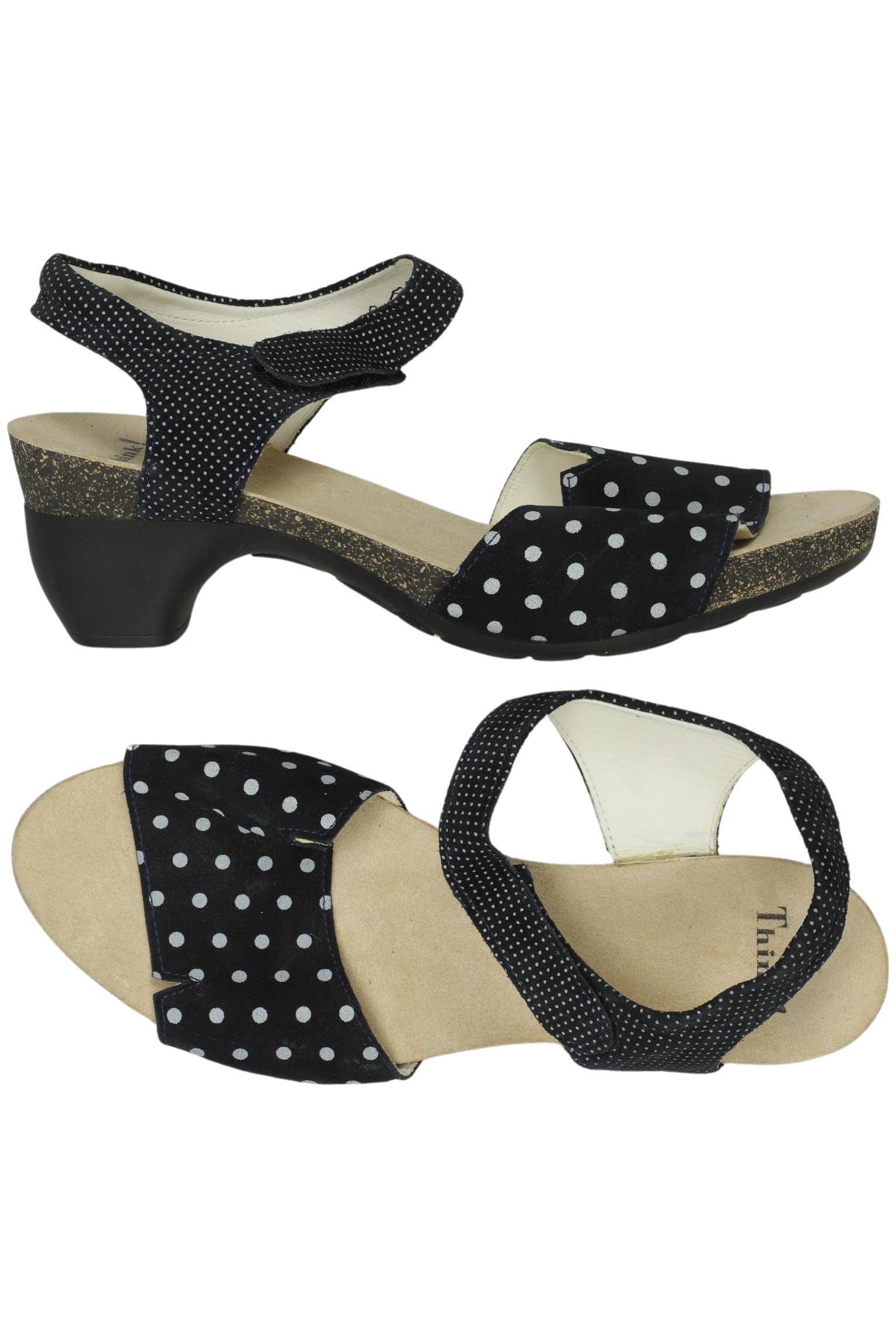 

Think! Damen Sandale, marineblau, Gr. 43