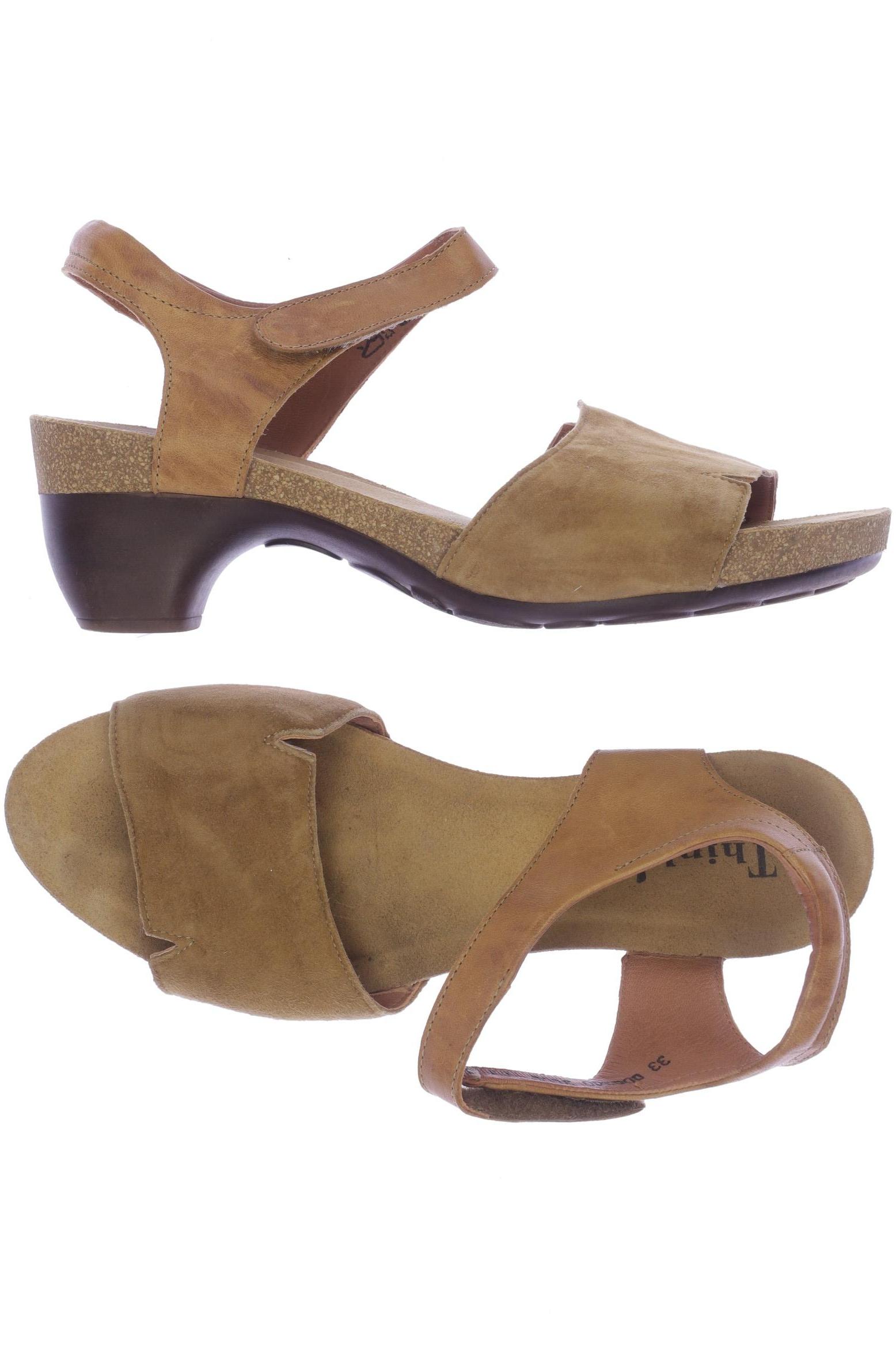 

Think! Damen Sandale, beige, Gr. 43