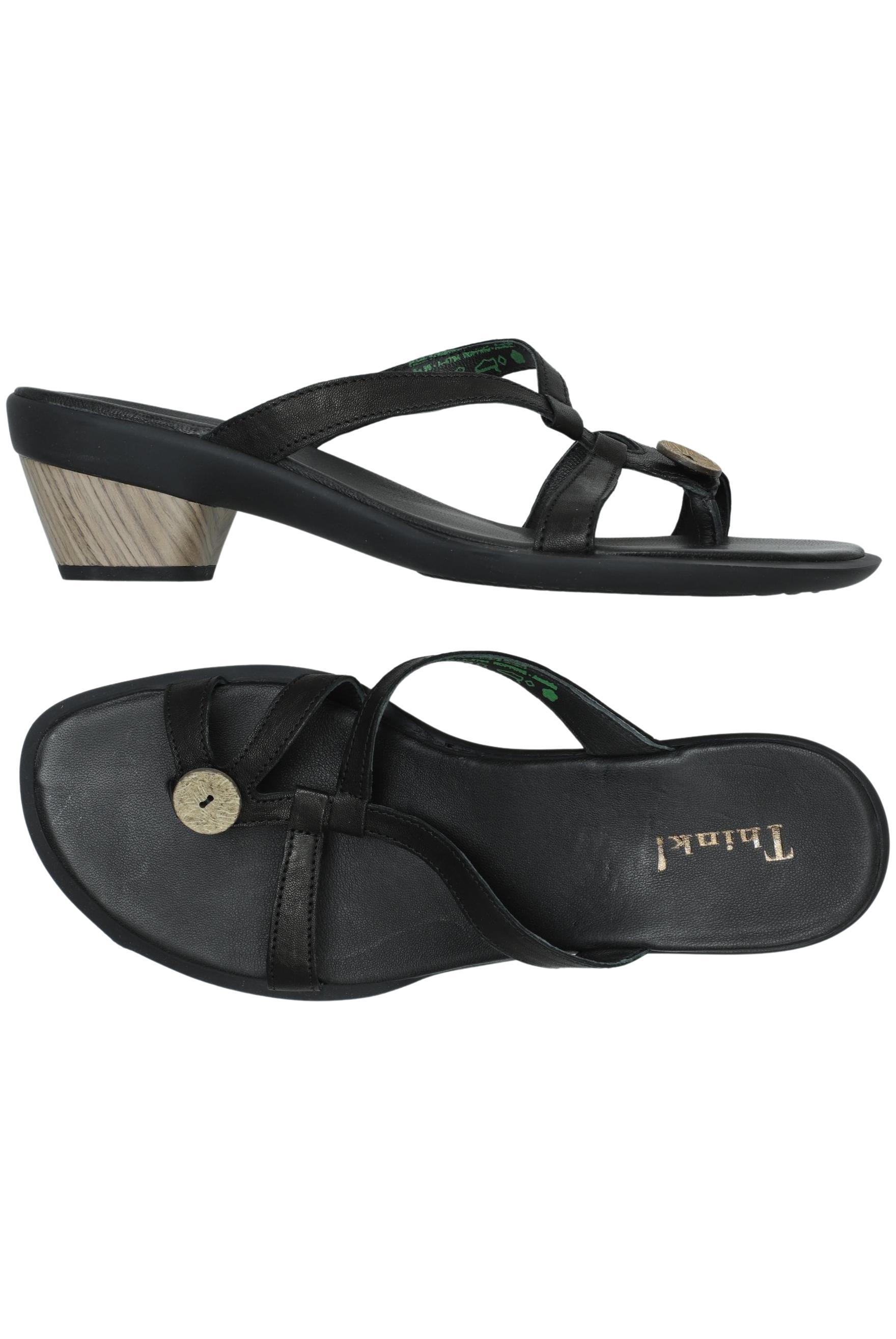 

Think! Damen Sandale, schwarz, Gr. 43