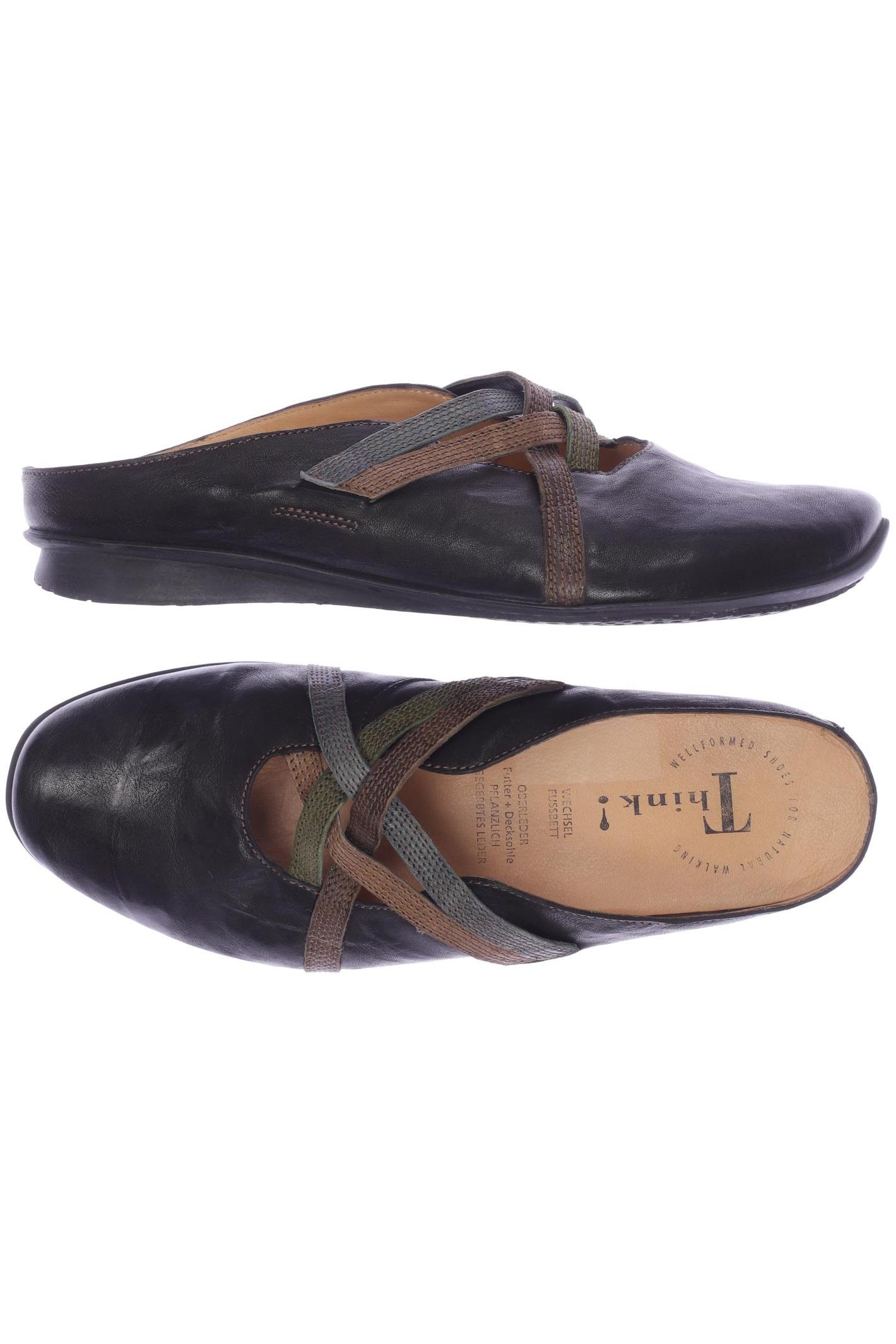 

Think! Damen Sandale, schwarz, Gr. 39