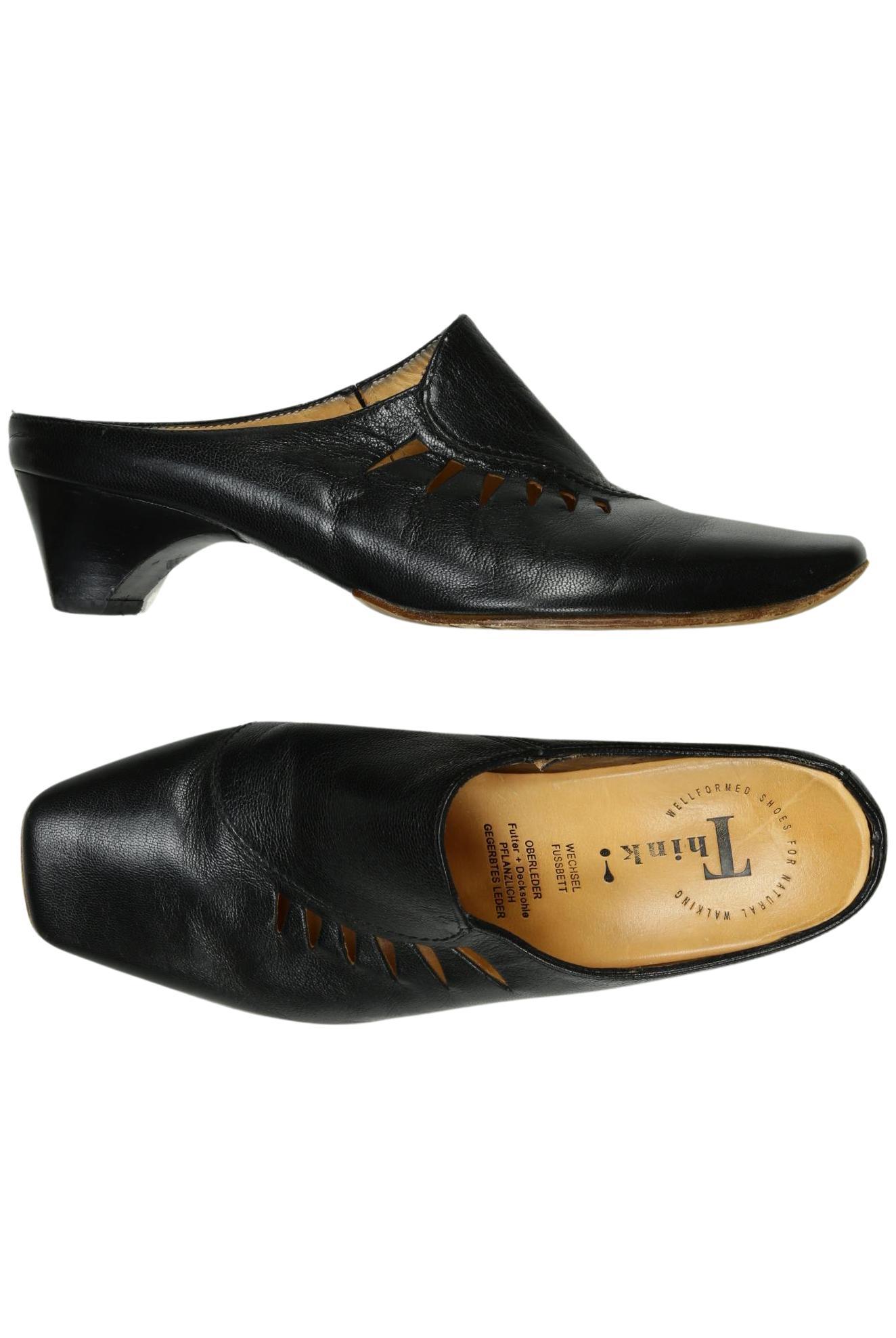 

Think! Damen Sandale, schwarz, Gr. 39.5