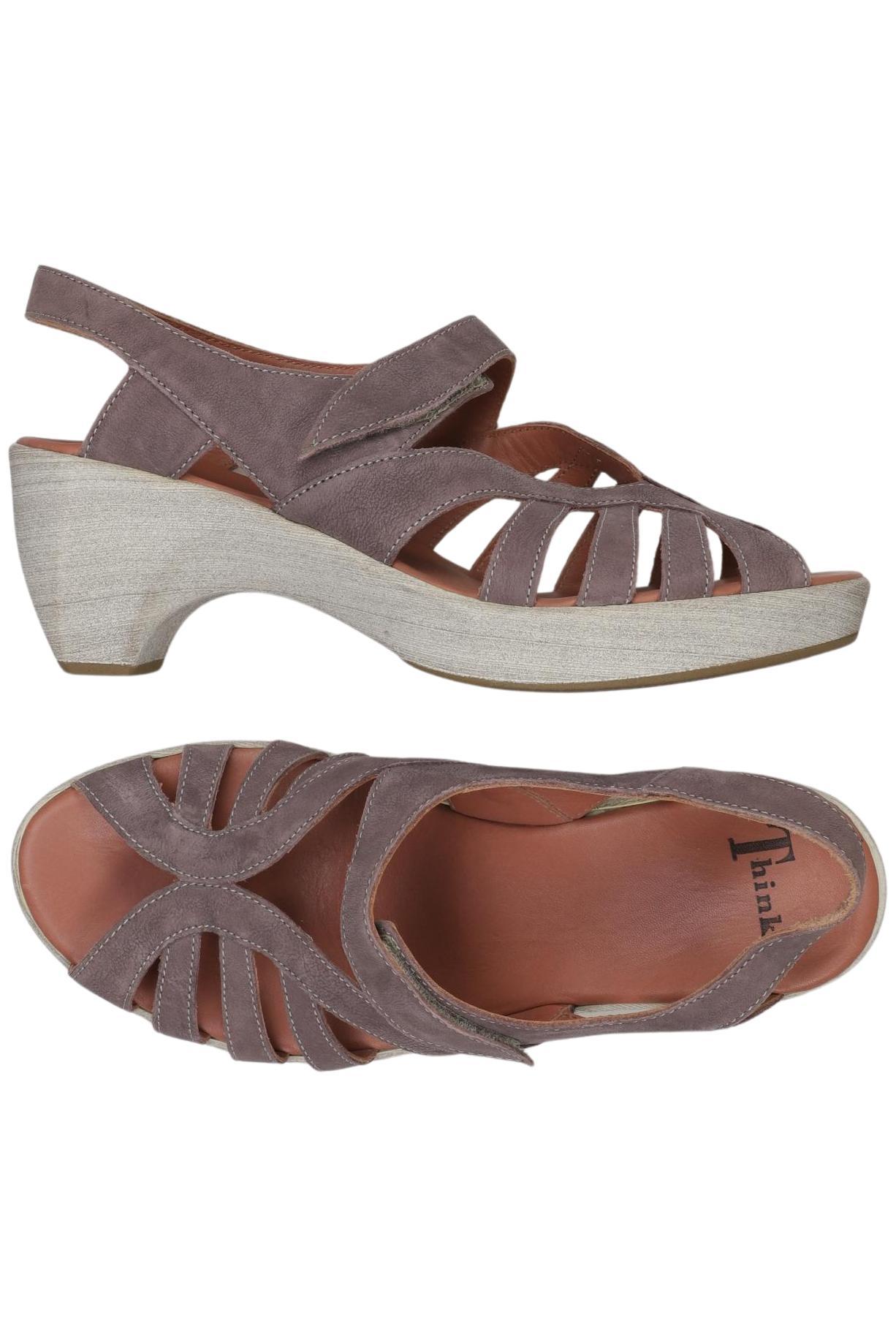 

Think! Damen Sandale, grau, Gr. 38