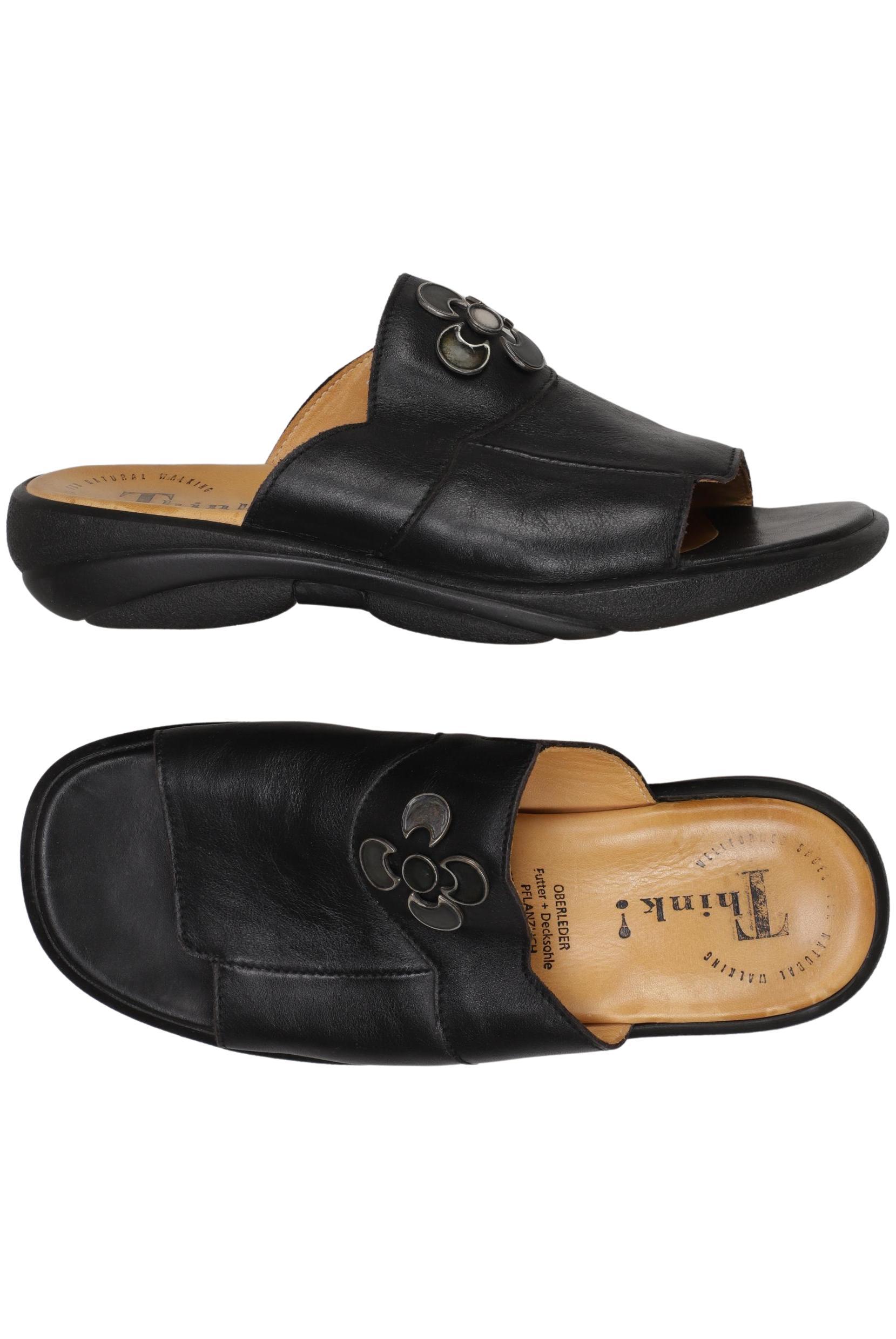 

Think! Damen Sandale, schwarz, Gr. 37