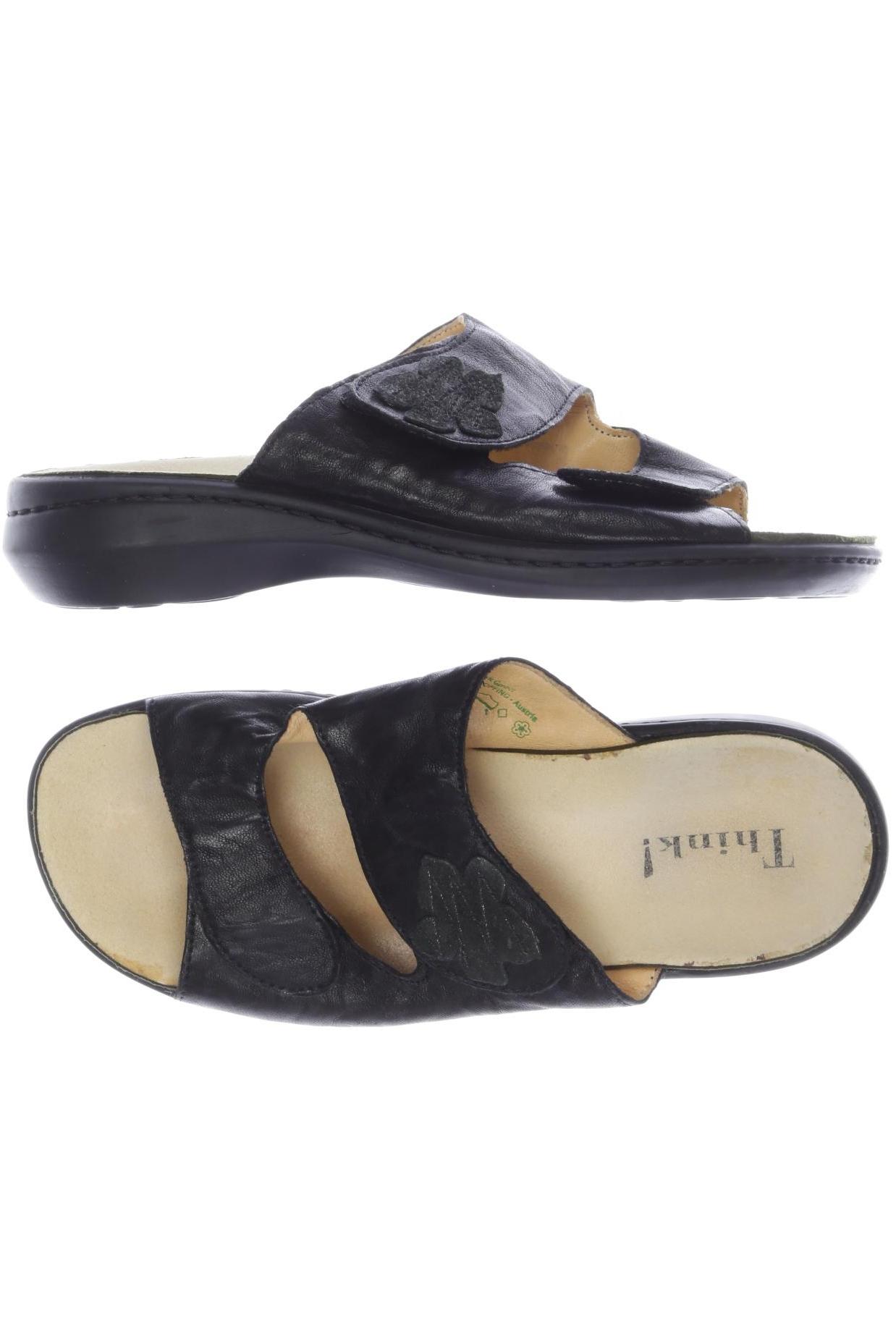 

Think! Damen Sandale, schwarz, Gr. 37