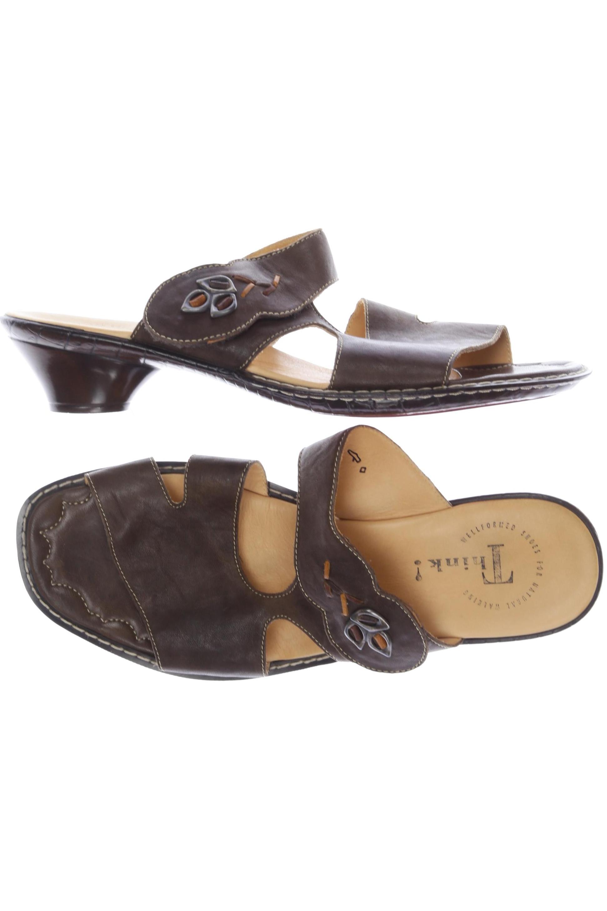 

Think! Damen Sandale, braun, Gr. 42