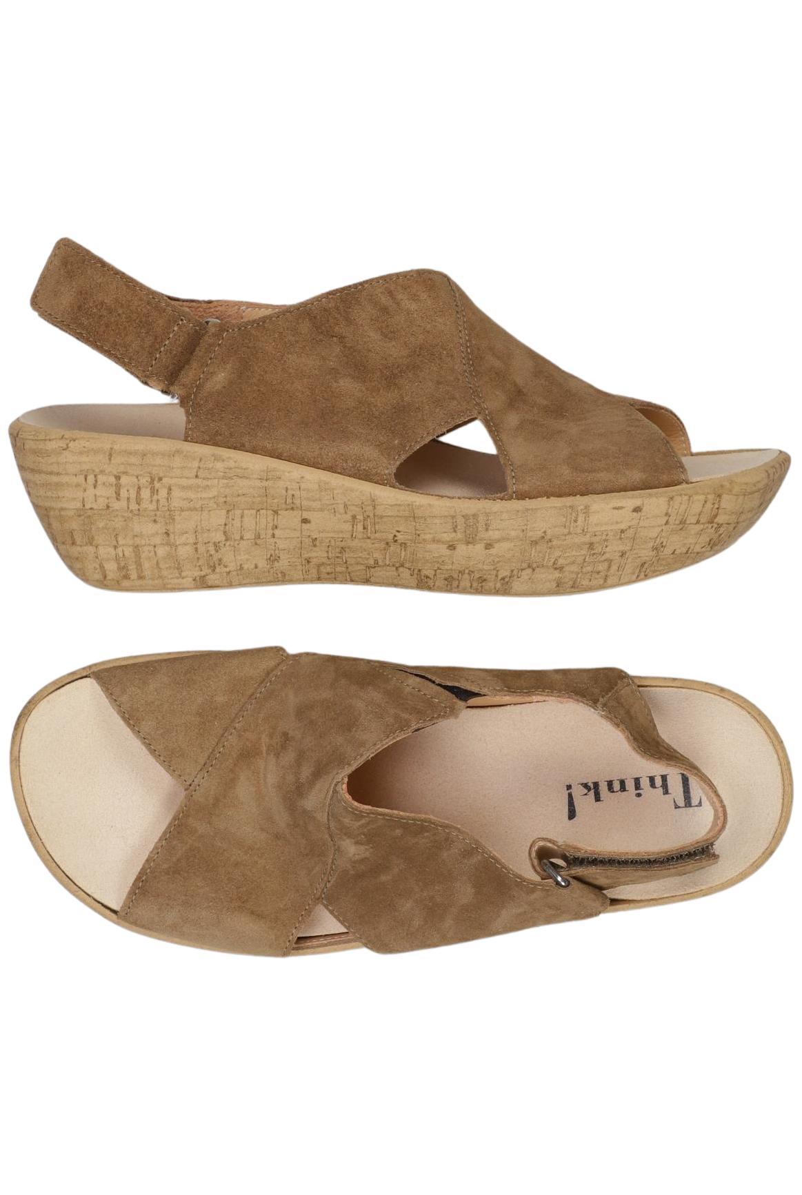 

Think! Damen Sandale, braun, Gr. 38