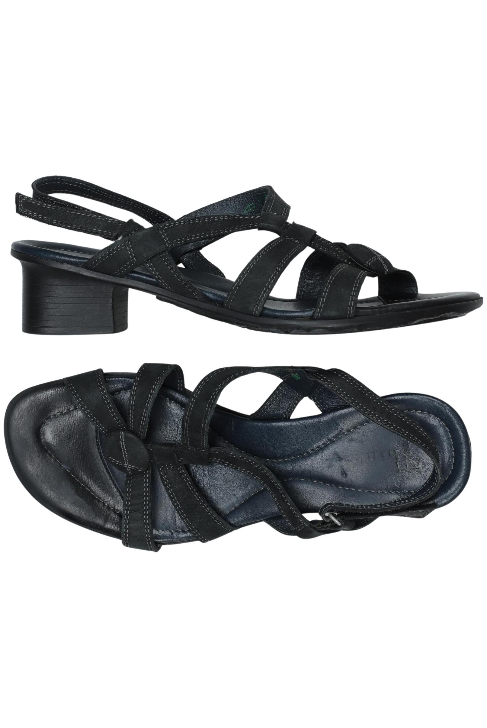 

Think! Damen Sandale, schwarz, Gr. 39