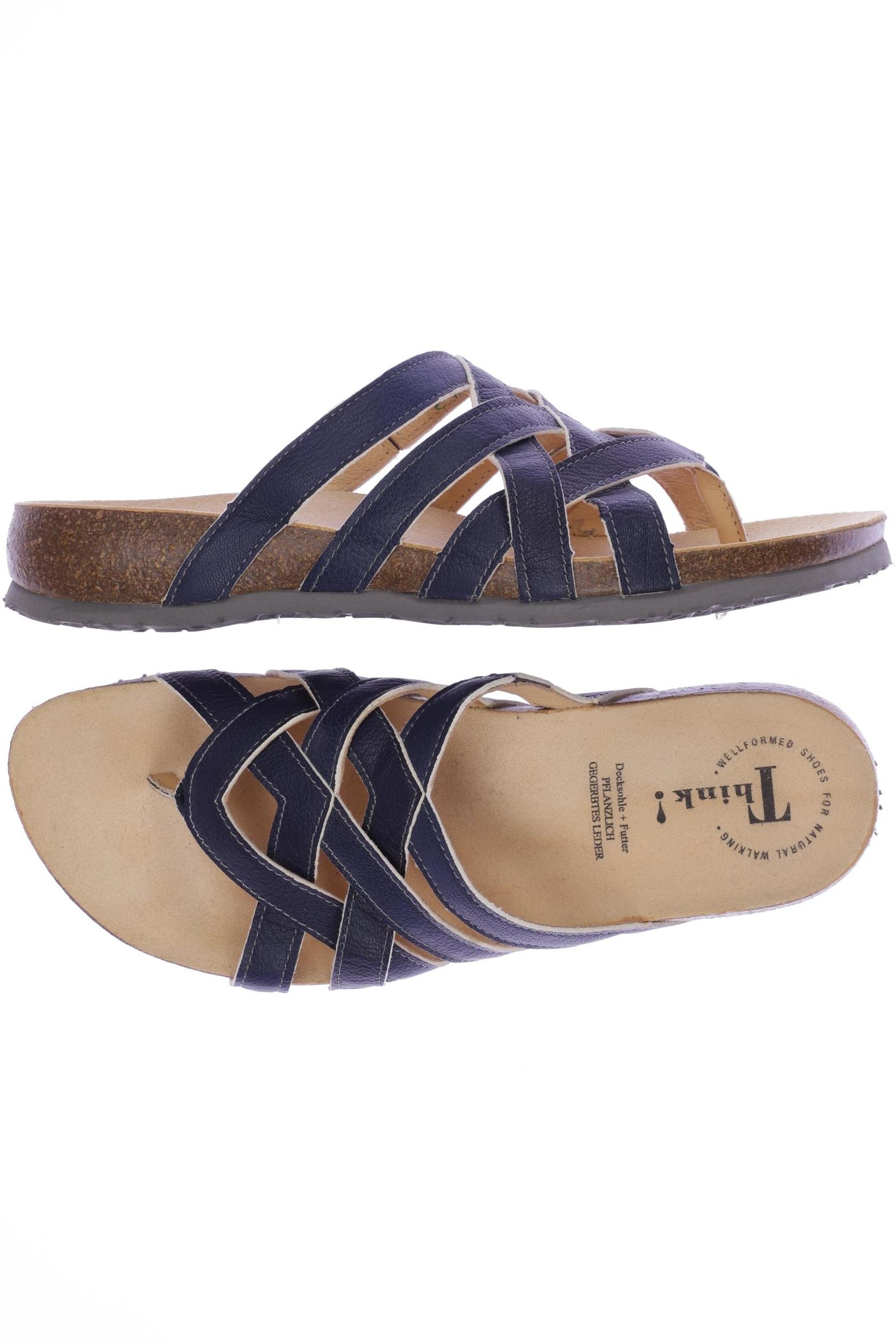 

Think! Damen Sandale, marineblau, Gr. 40