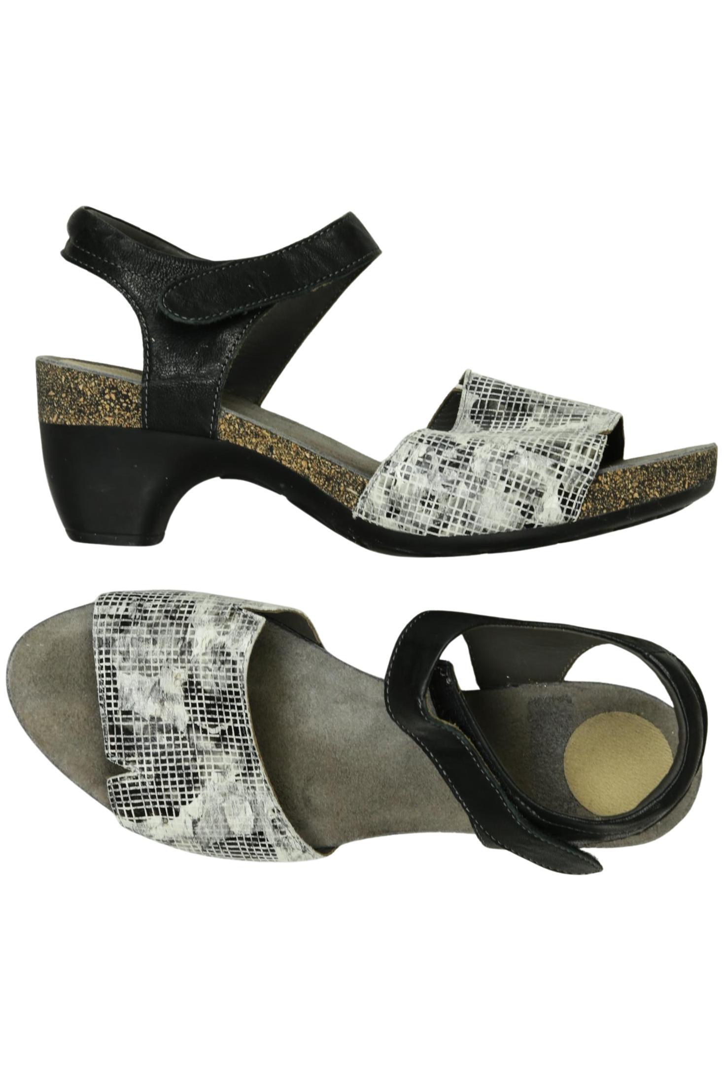 

Think! Damen Sandale, schwarz, Gr. 41