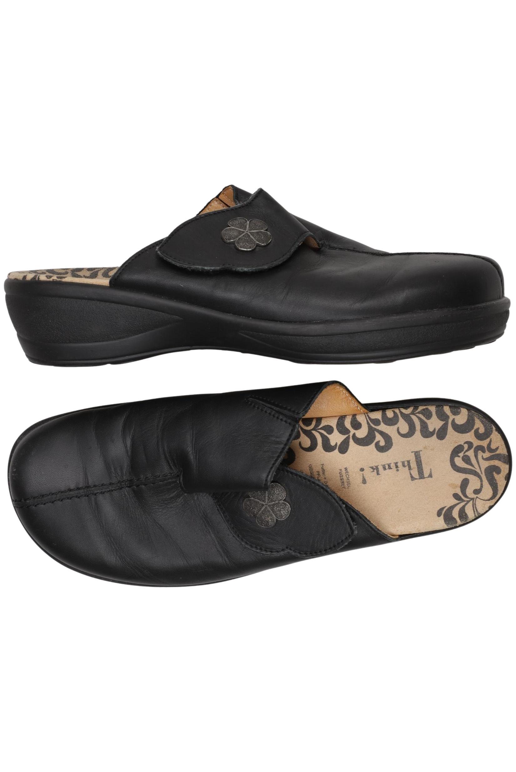 

Think! Damen Sandale, schwarz, Gr. 41