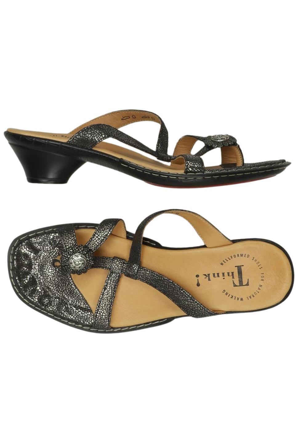 

Think! Damen Sandale, silber, Gr. 38