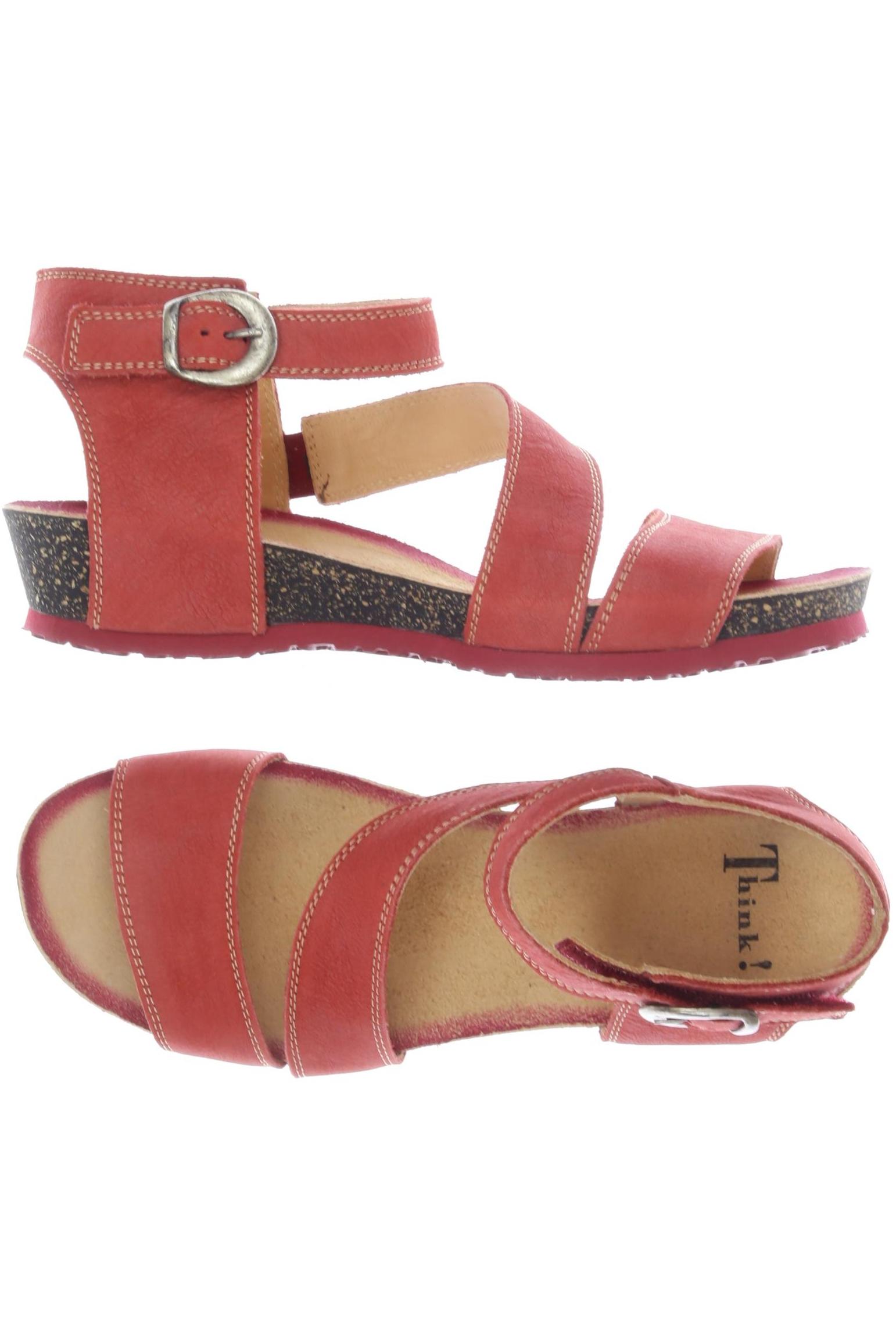 

Think! Damen Sandale, rot, Gr. 38