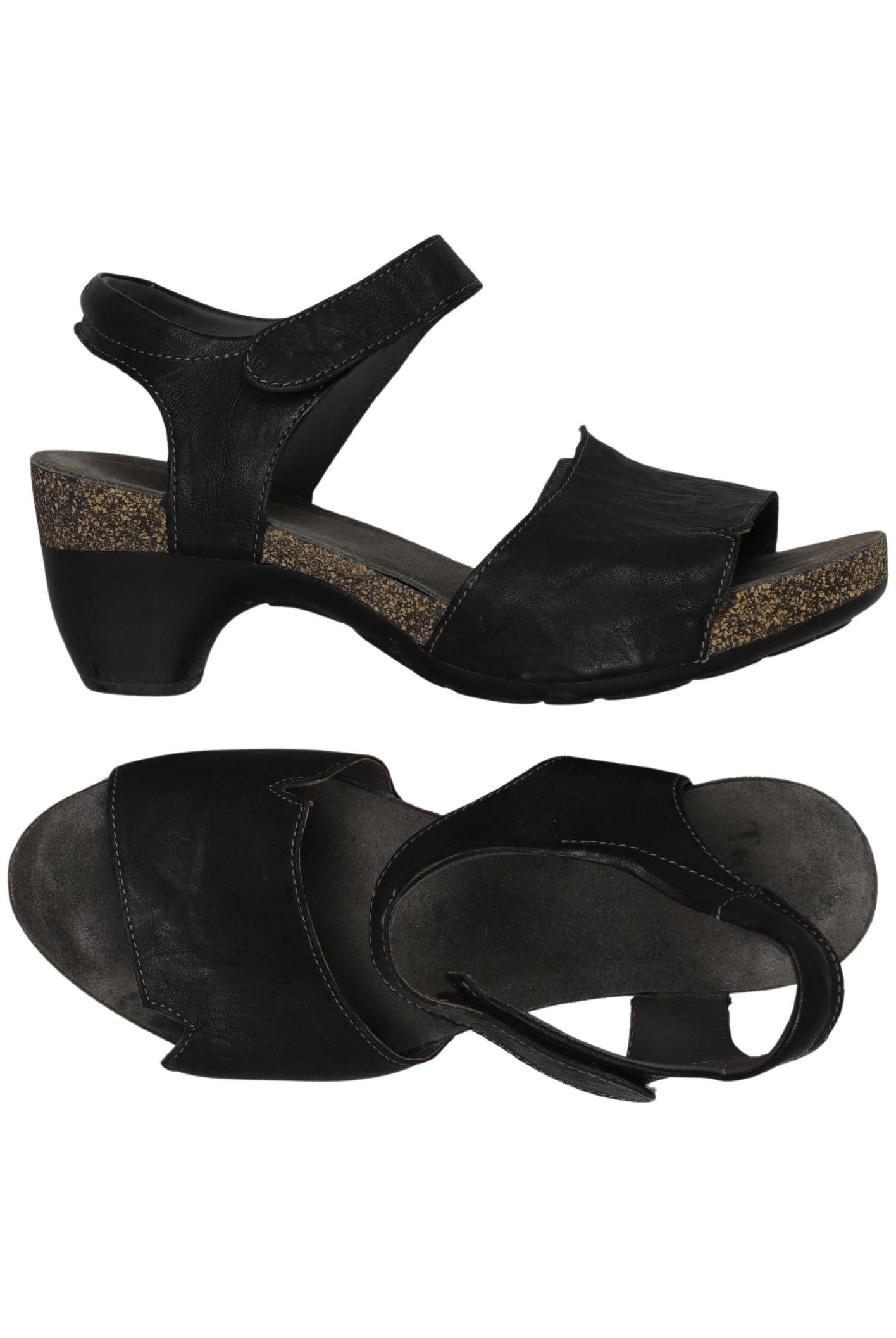 

Think! Damen Sandale, schwarz, Gr. 39