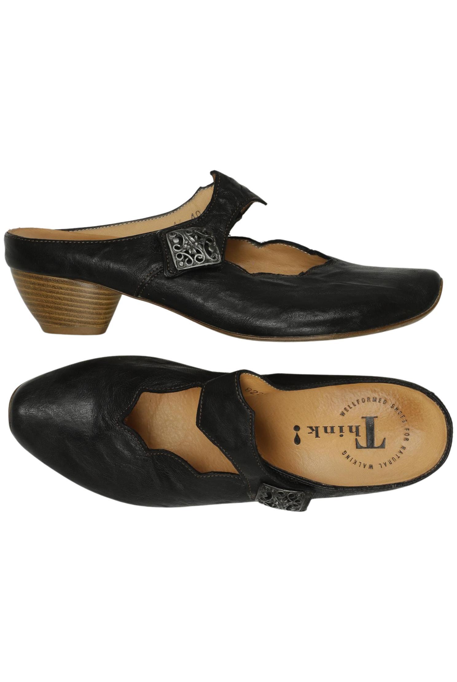 

Think! Damen Sandale, schwarz, Gr. 40