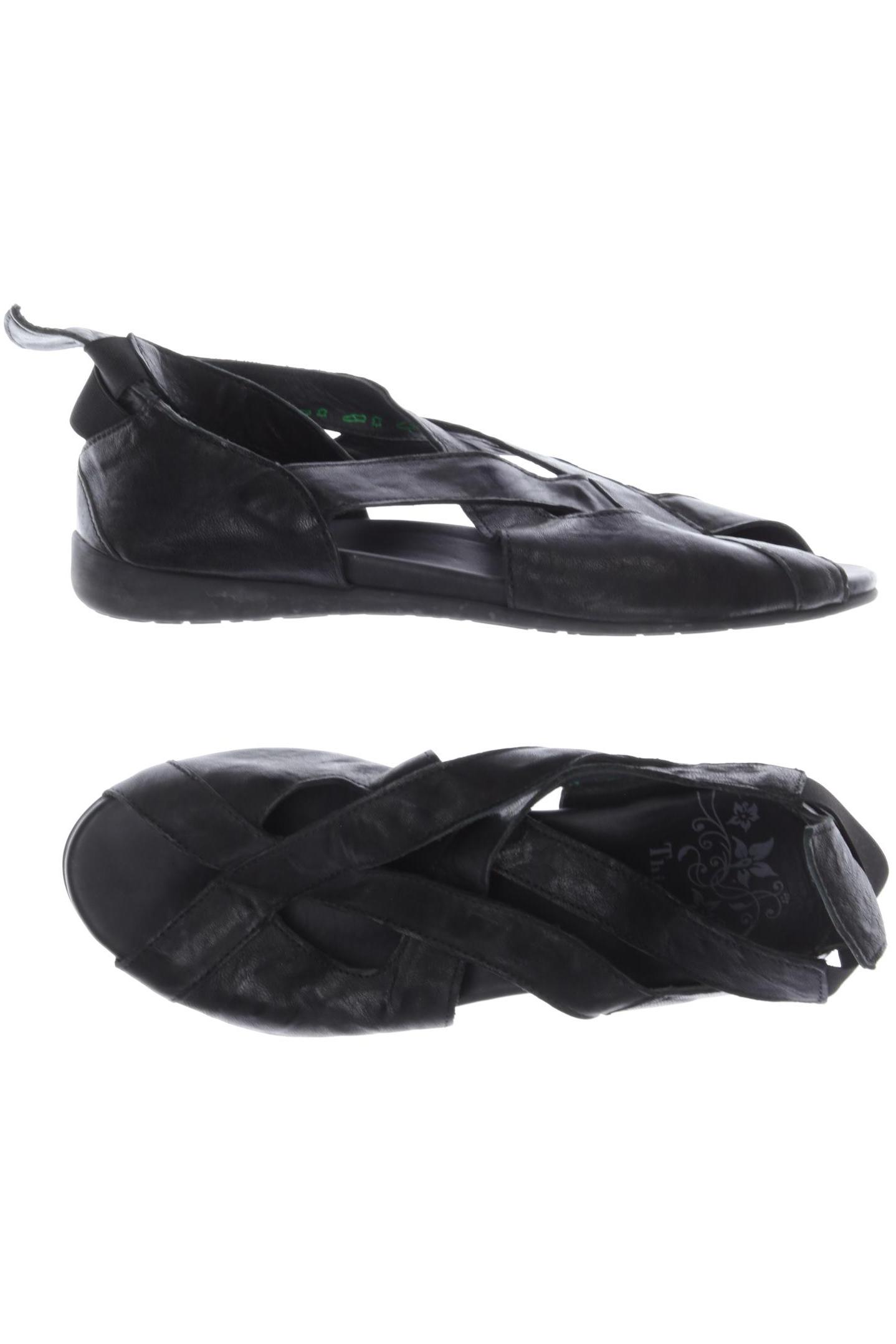 

Think! Damen Sandale, schwarz, Gr. 40