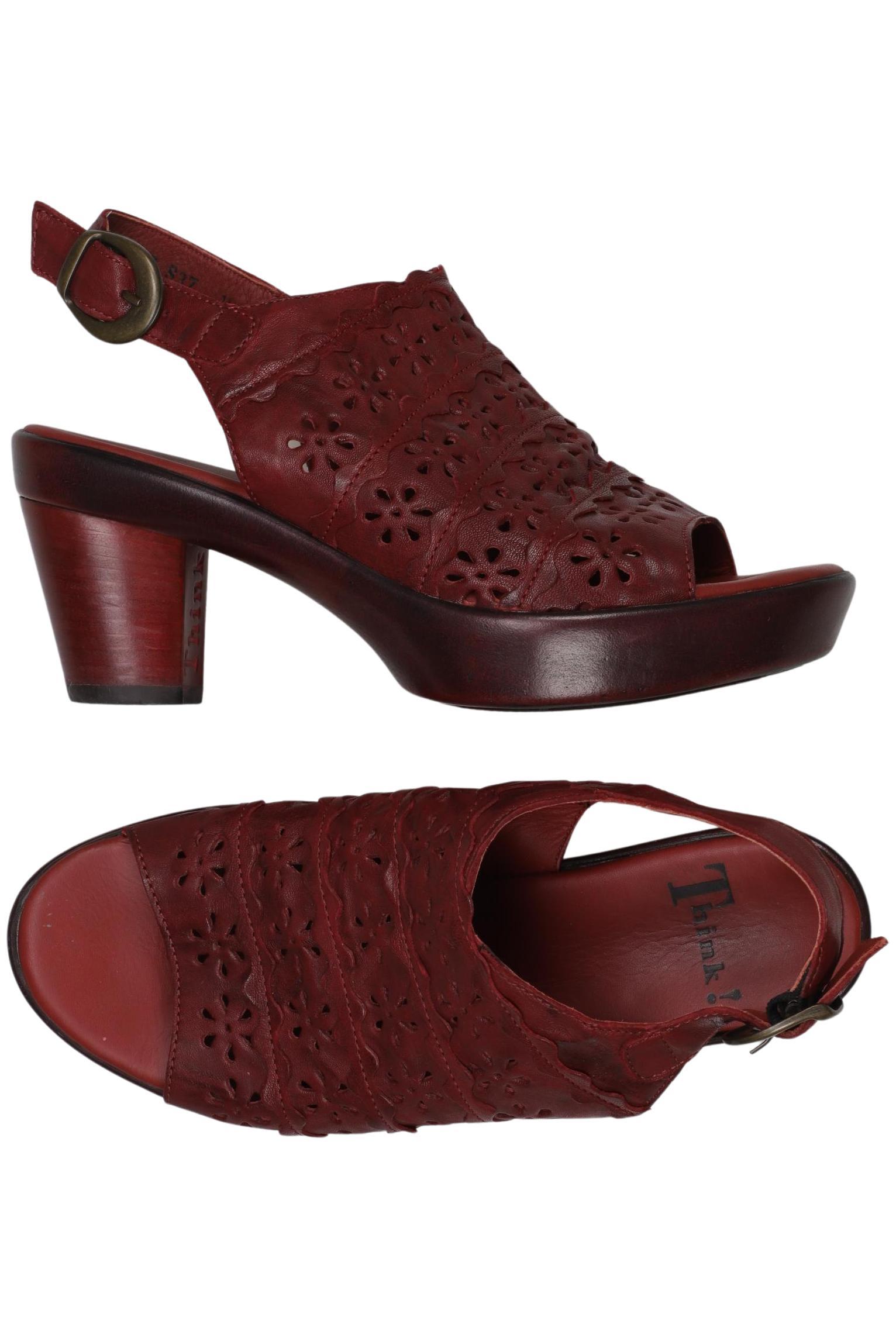 

Think! Damen Sandale, rot, Gr. 37