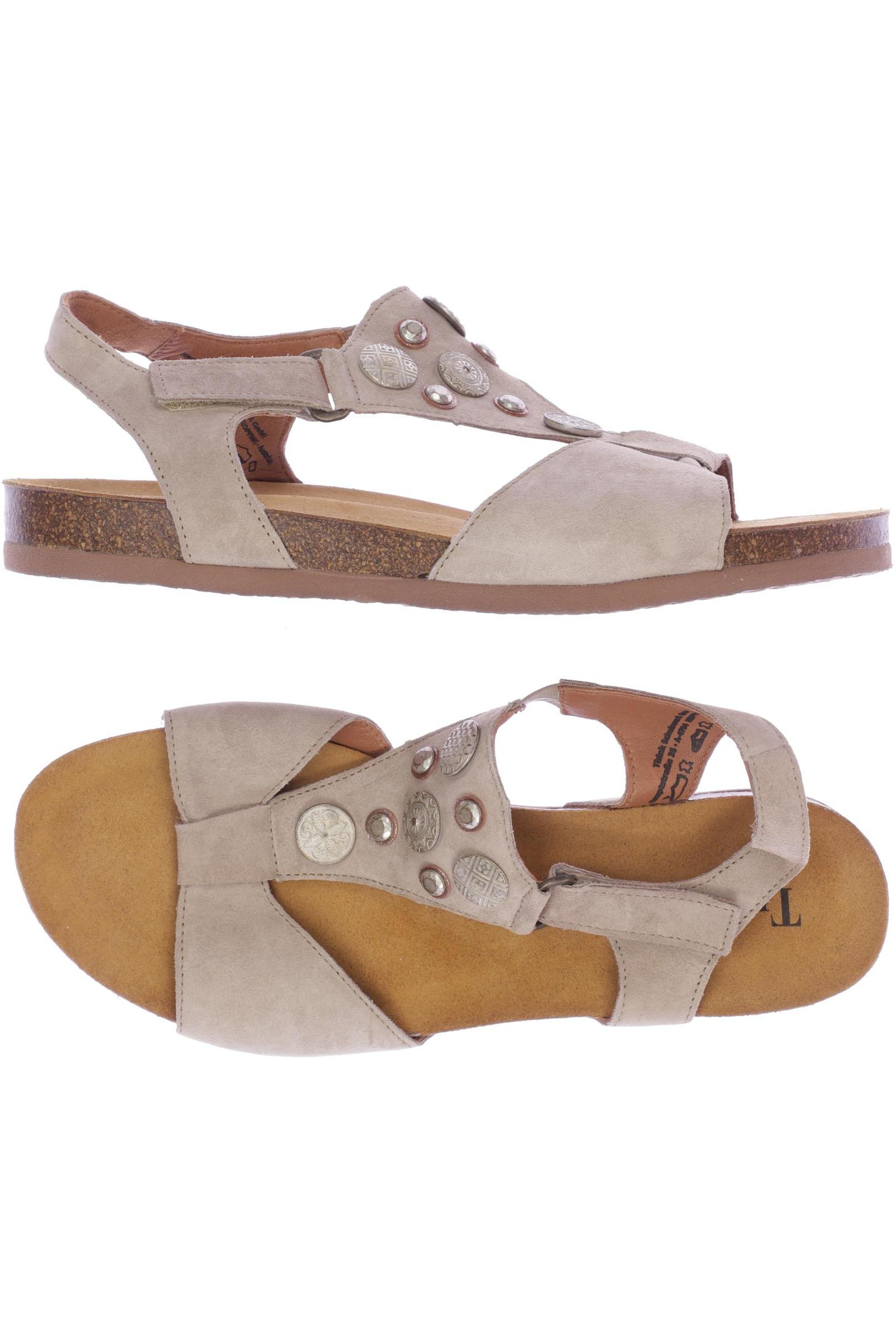 

Think! Damen Sandale, beige, Gr. 40