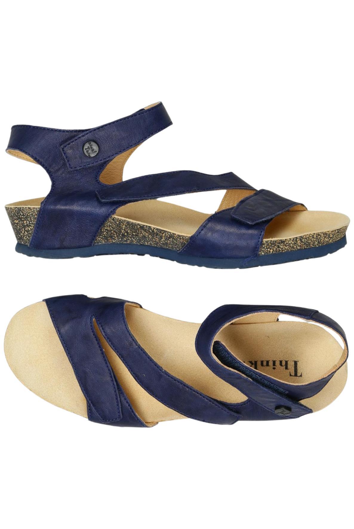 

Think! Damen Sandale, marineblau, Gr. 36