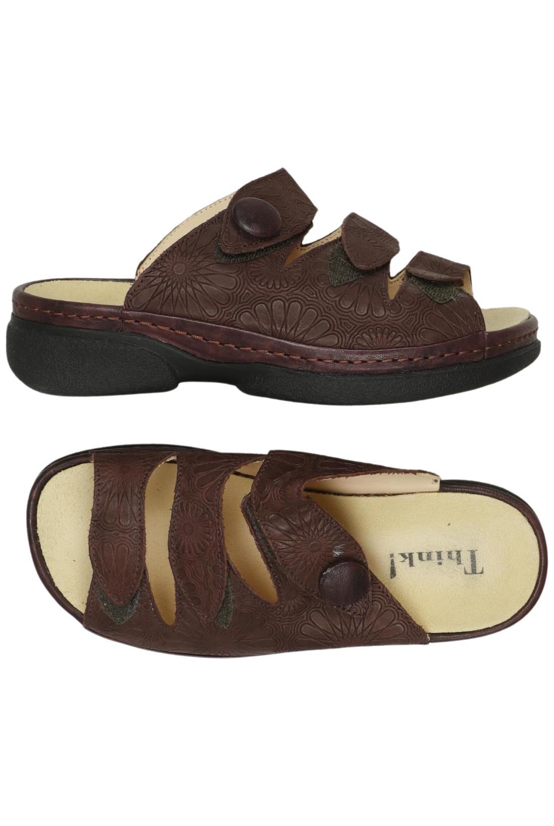 

Think! Damen Sandale, braun, Gr. 36