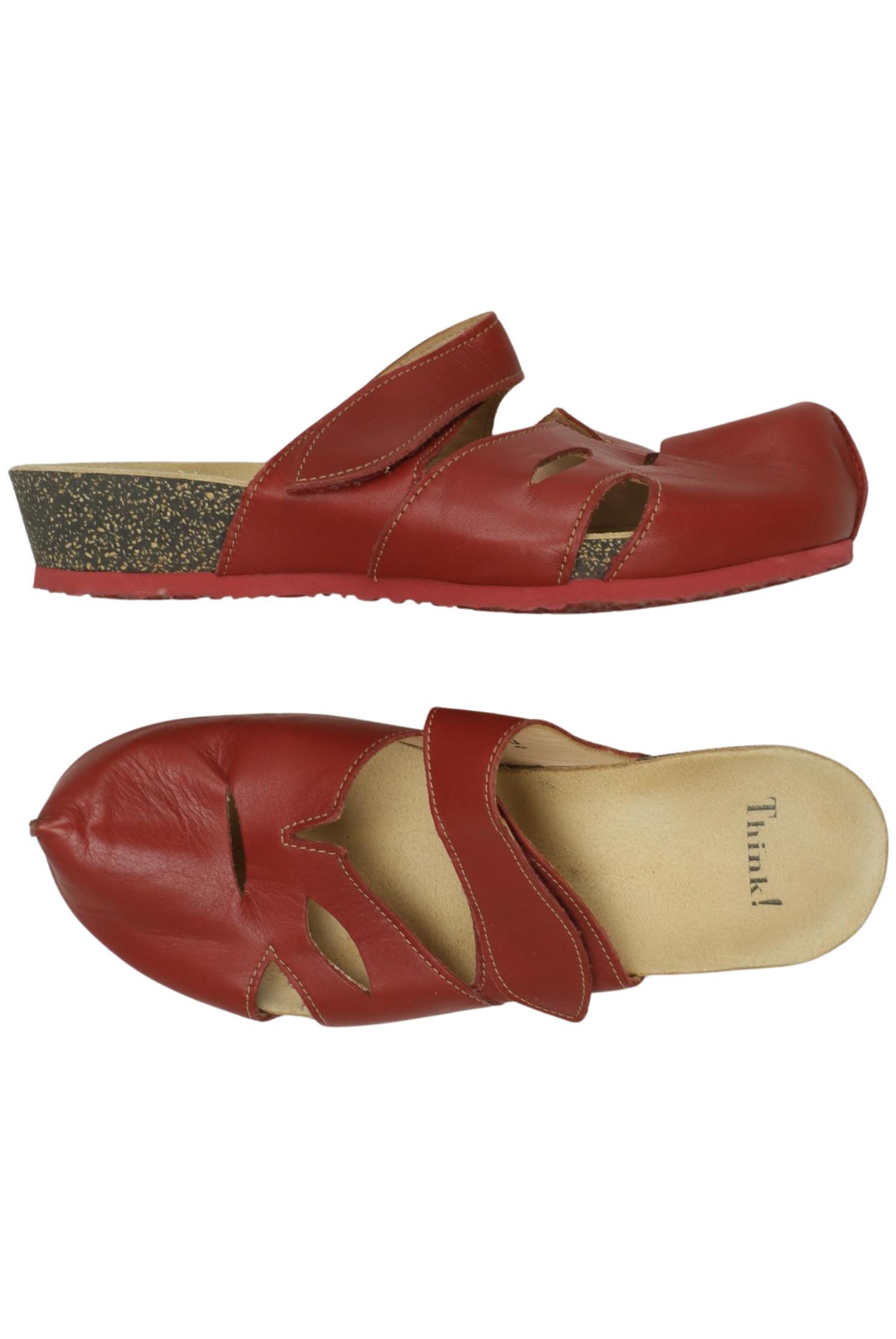 

Think! Damen Sandale, rot, Gr. 37