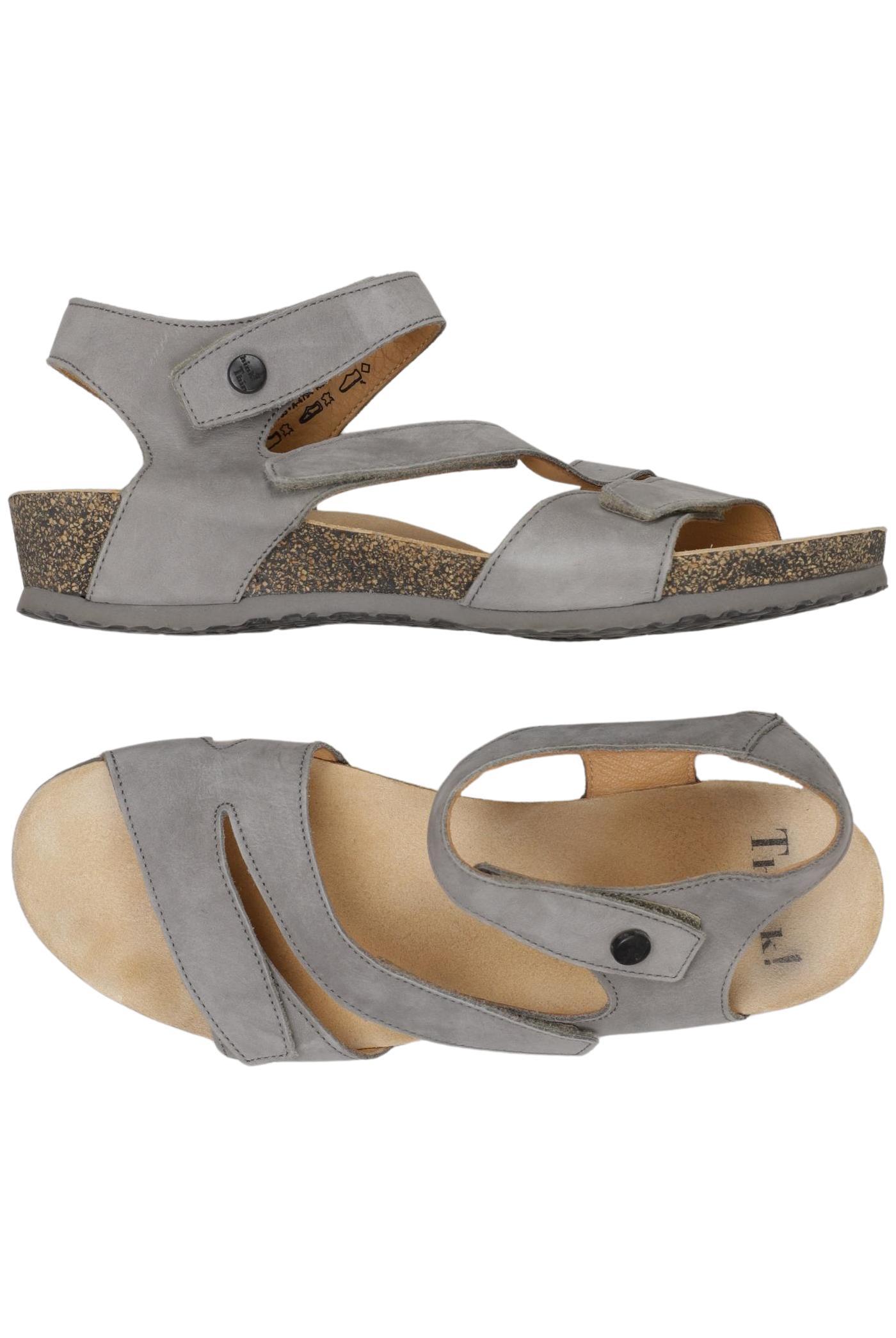 

Think! Damen Sandale, grau, Gr. 40