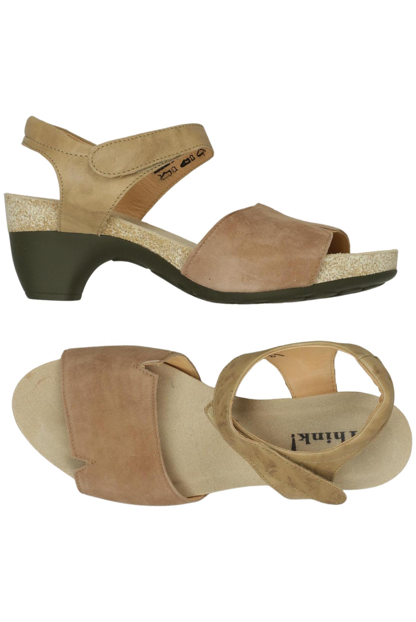 

Think! Damen Sandale, beige, Gr. 39