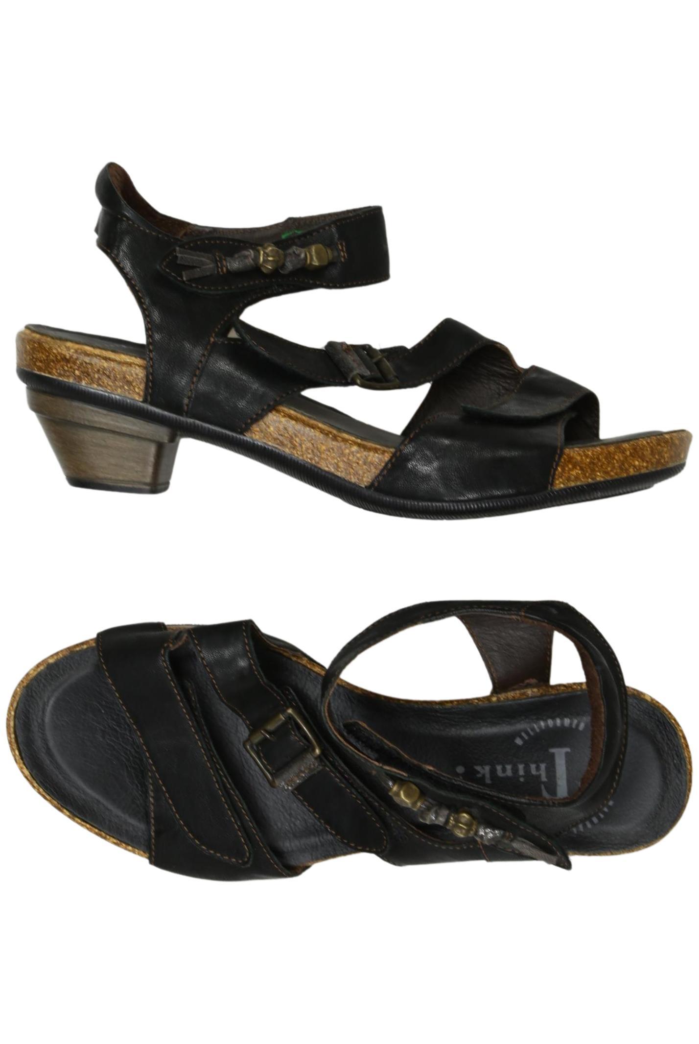 

Think! Damen Sandale, schwarz, Gr. 39