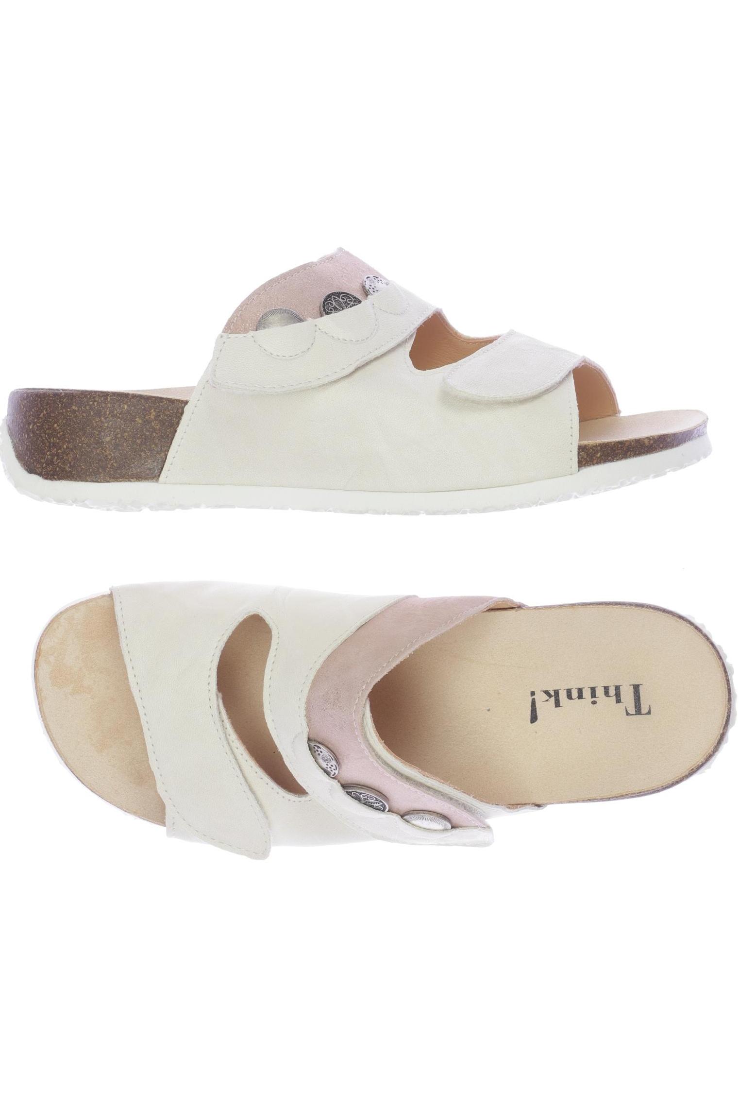 

Think! Damen Sandale, cremeweiß, Gr. 38