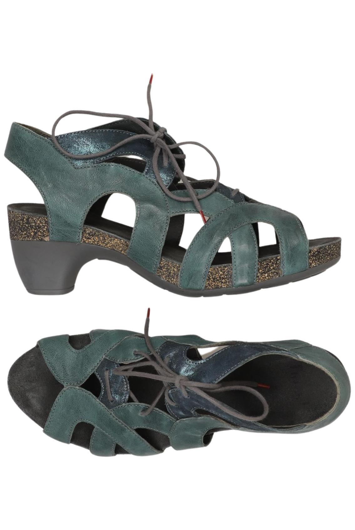 

Think! Damen Sandale, türkis, Gr. 40