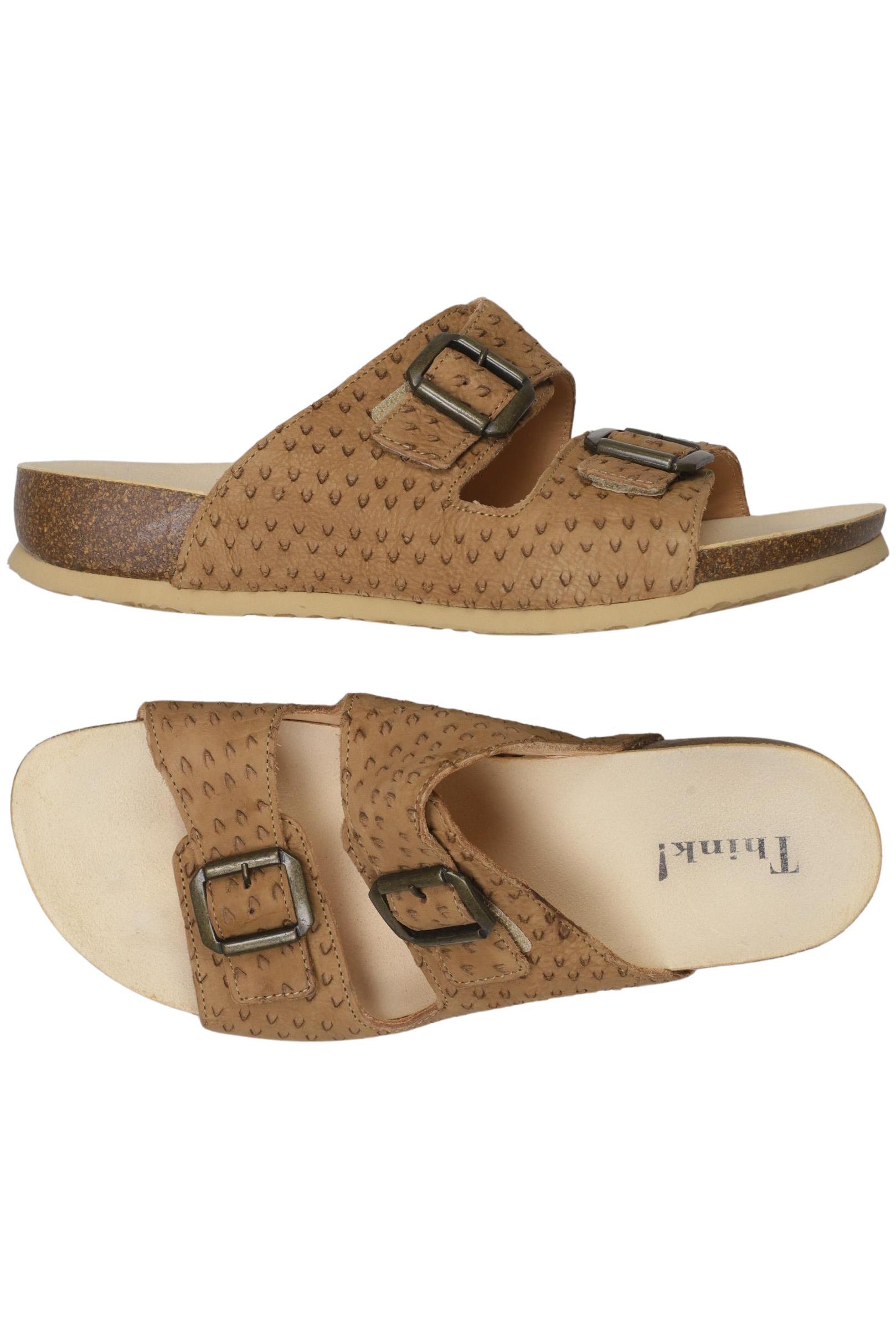 

Think! Damen Sandale, braun, Gr. 40