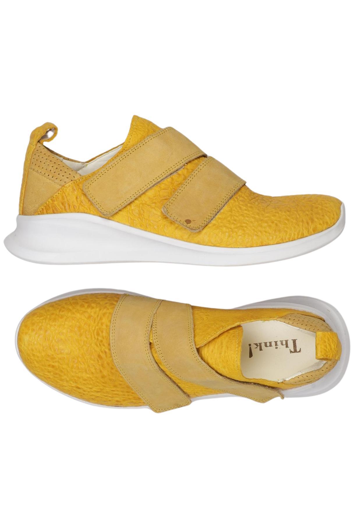 

Think! Damen Sneakers, gelb, Gr. 39.5