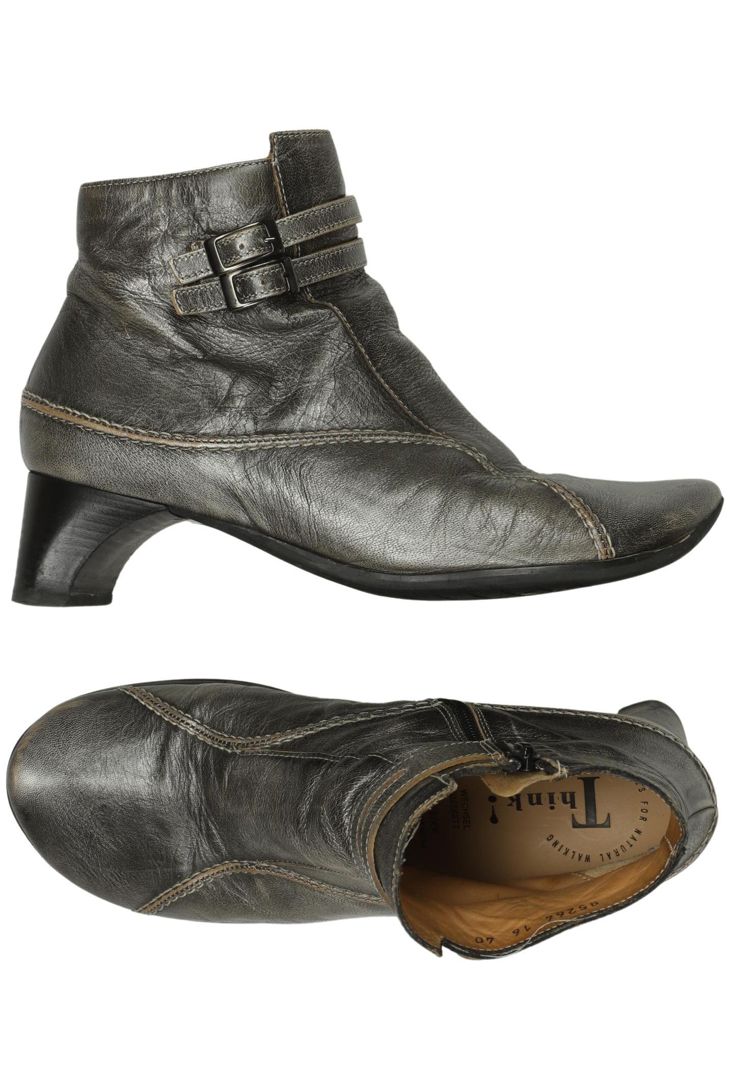 

Think! Damen Stiefelette, silber, Gr. 40